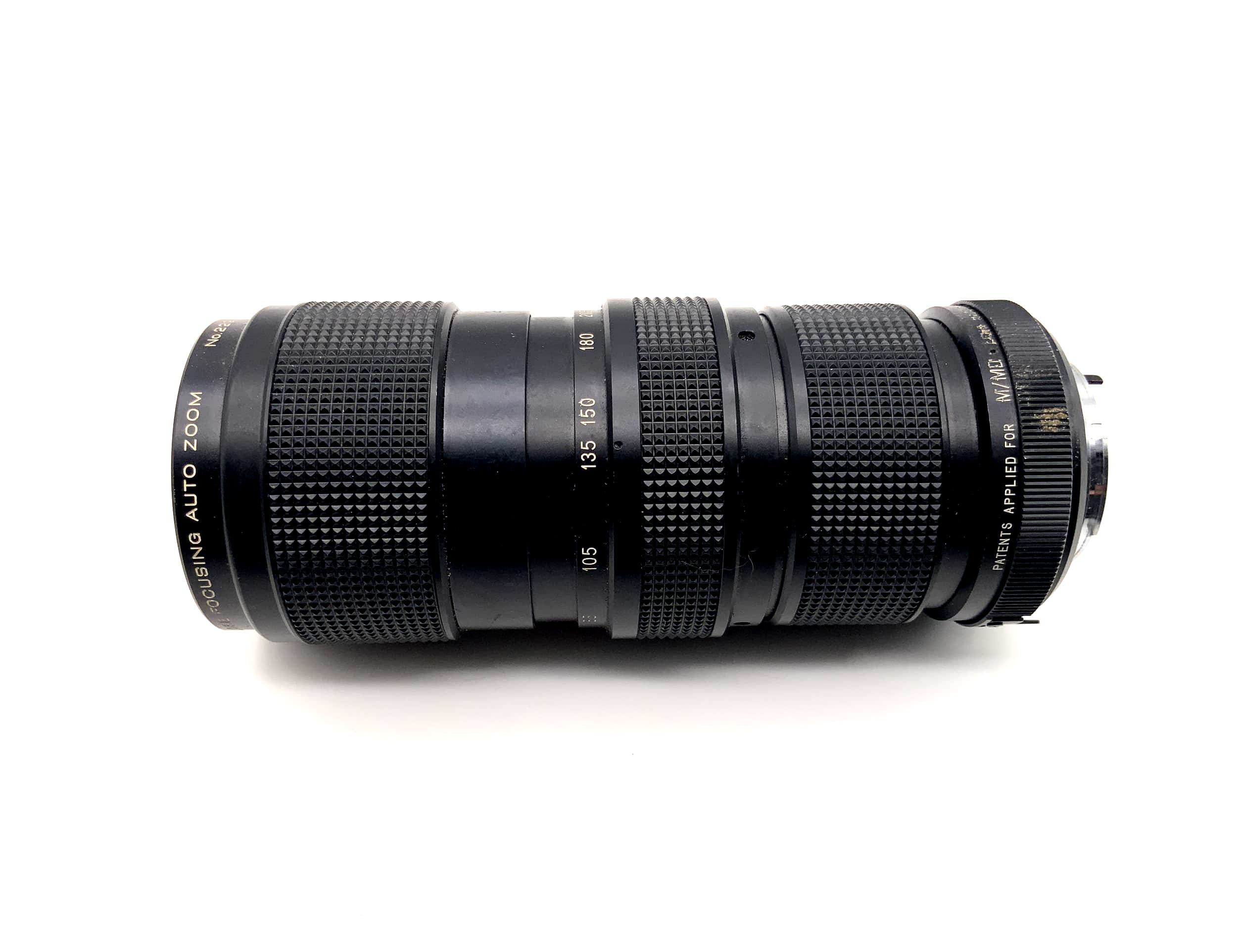 Vivitar 75-205mm 1:3.8 Lens Close Focusing Auto Zoom Lens (Minolta MD)