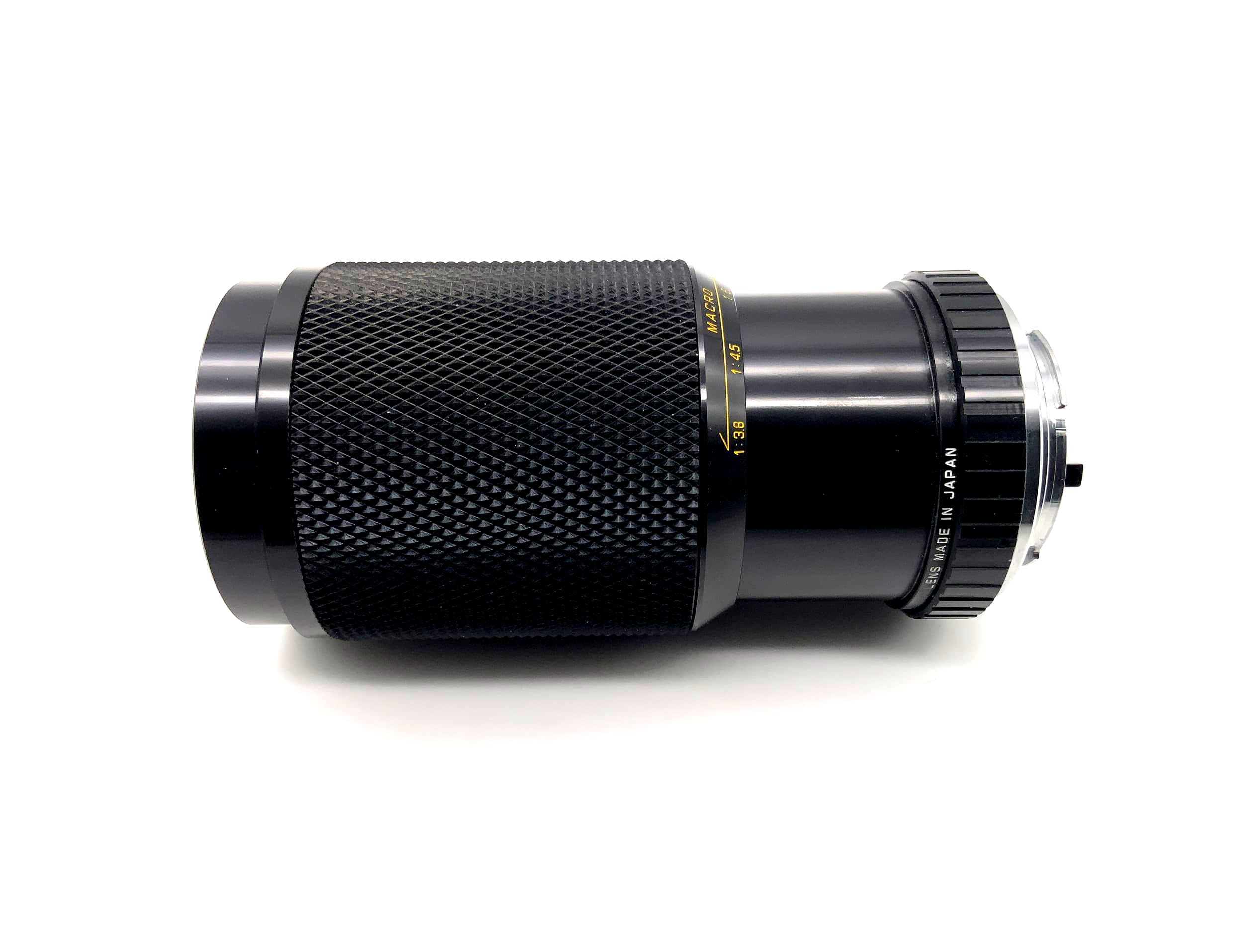 Soligor 70-210mm 1:4.5 Lens C/D Zoom + Macro MC Camera Lens (Minolta MD)