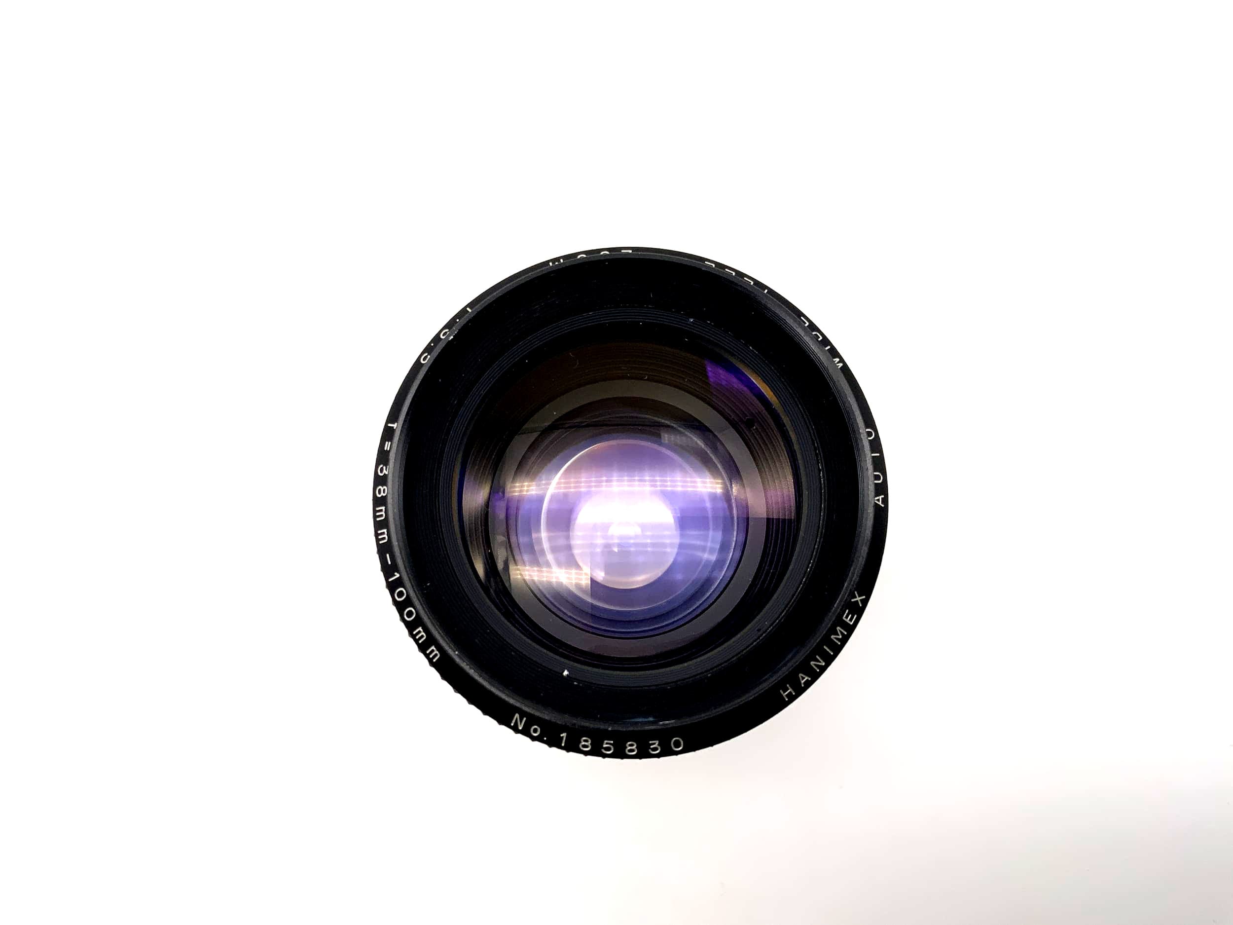 Hanimex 38-100m 1:3.5 Lens Wide Tele Zoom Camera Lens (M42)