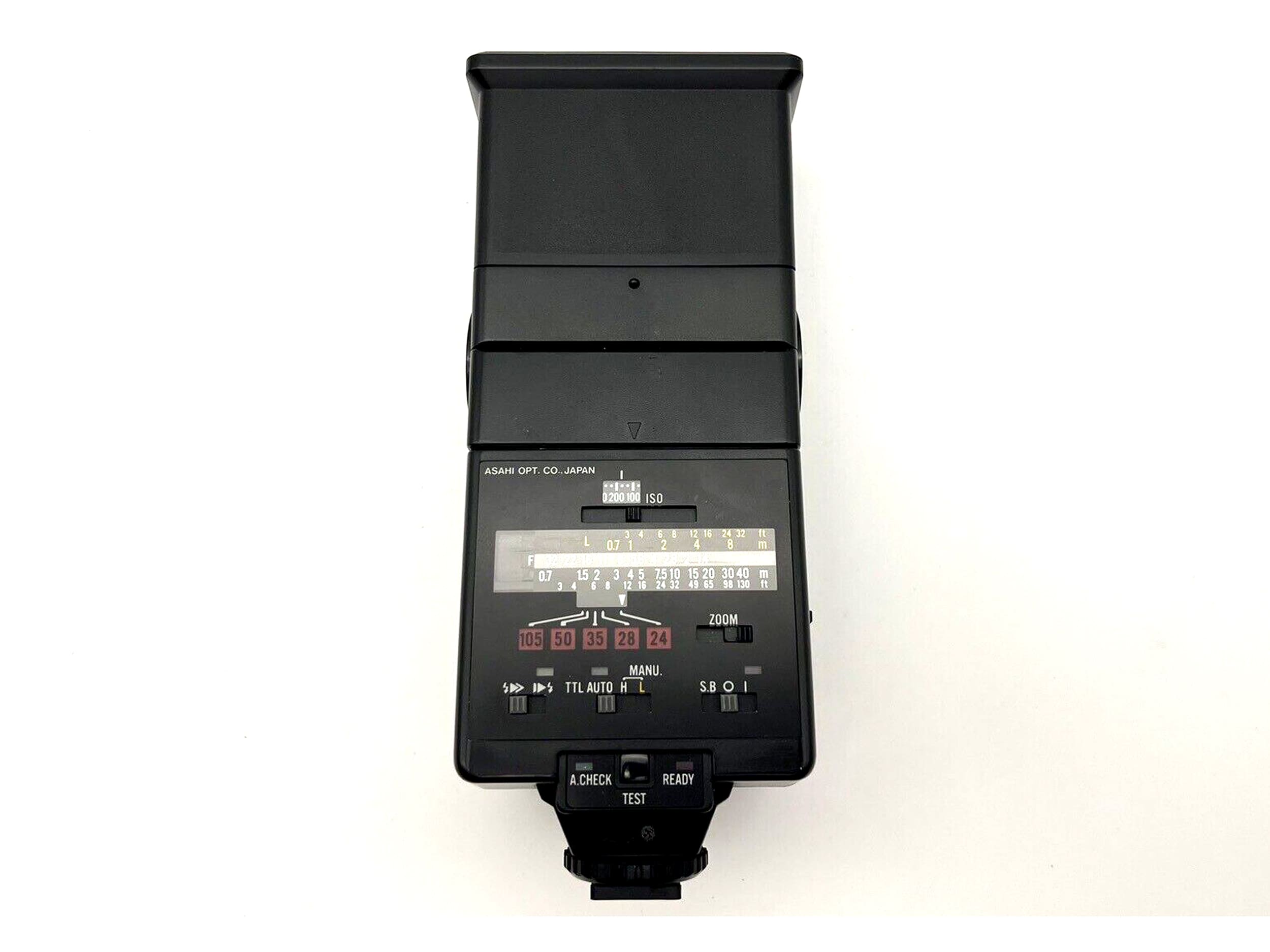 Pentax AF400FTZ analog flash unit, hot-shoe flash, flash light