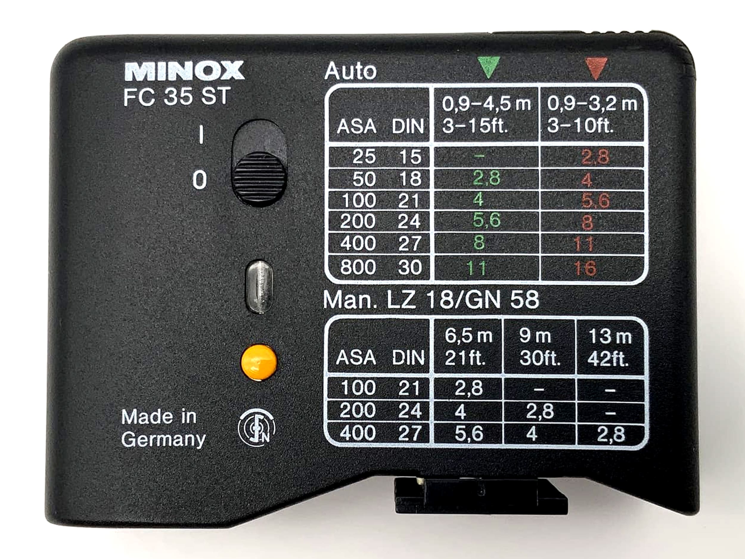 Minox FC 35 ST Camera Flash Flash Unit Clip-on Flash Light