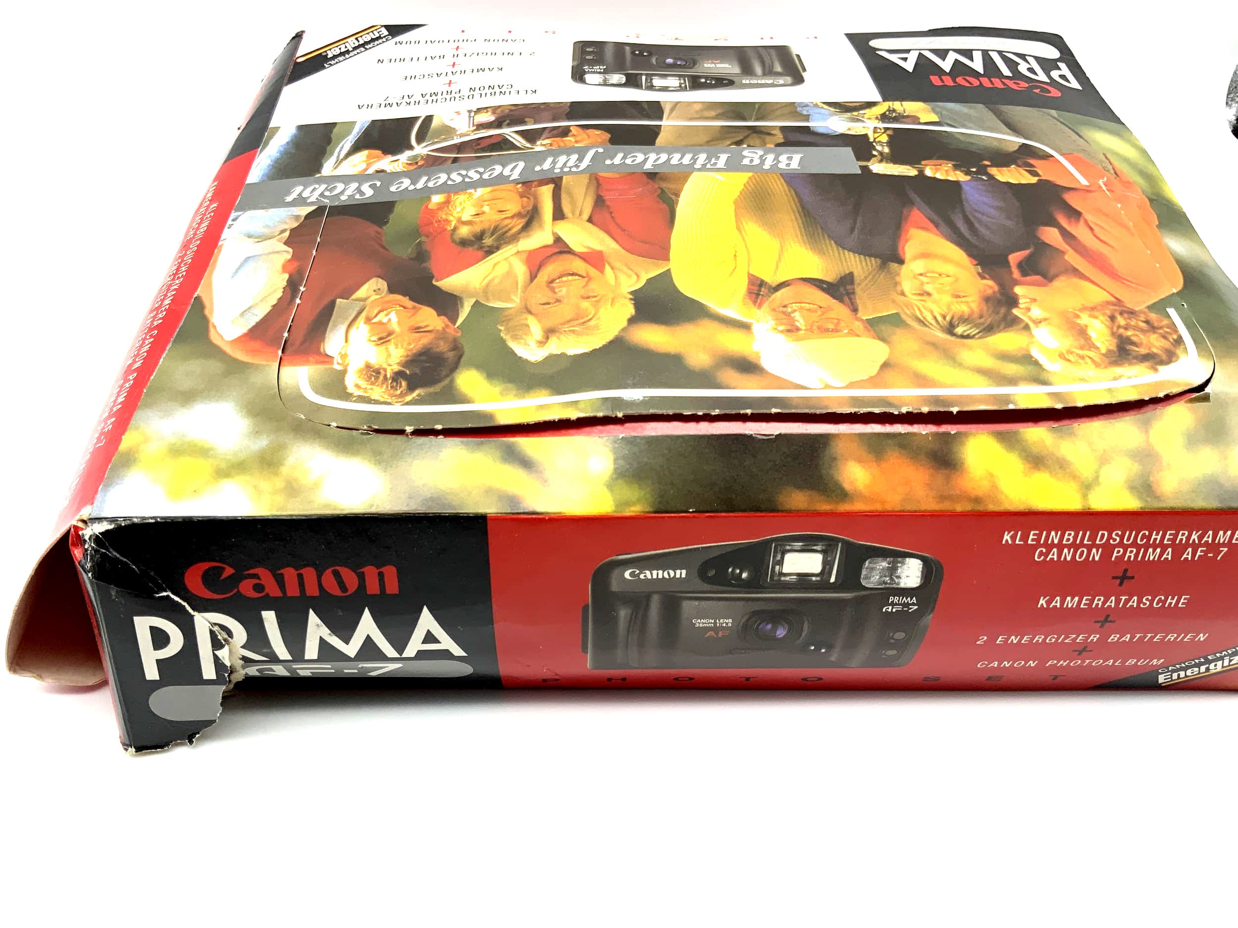 Canon Prima AF-7 Compact Camera Point&amp;Shoot Camera 35mm Original Packaging without Battery