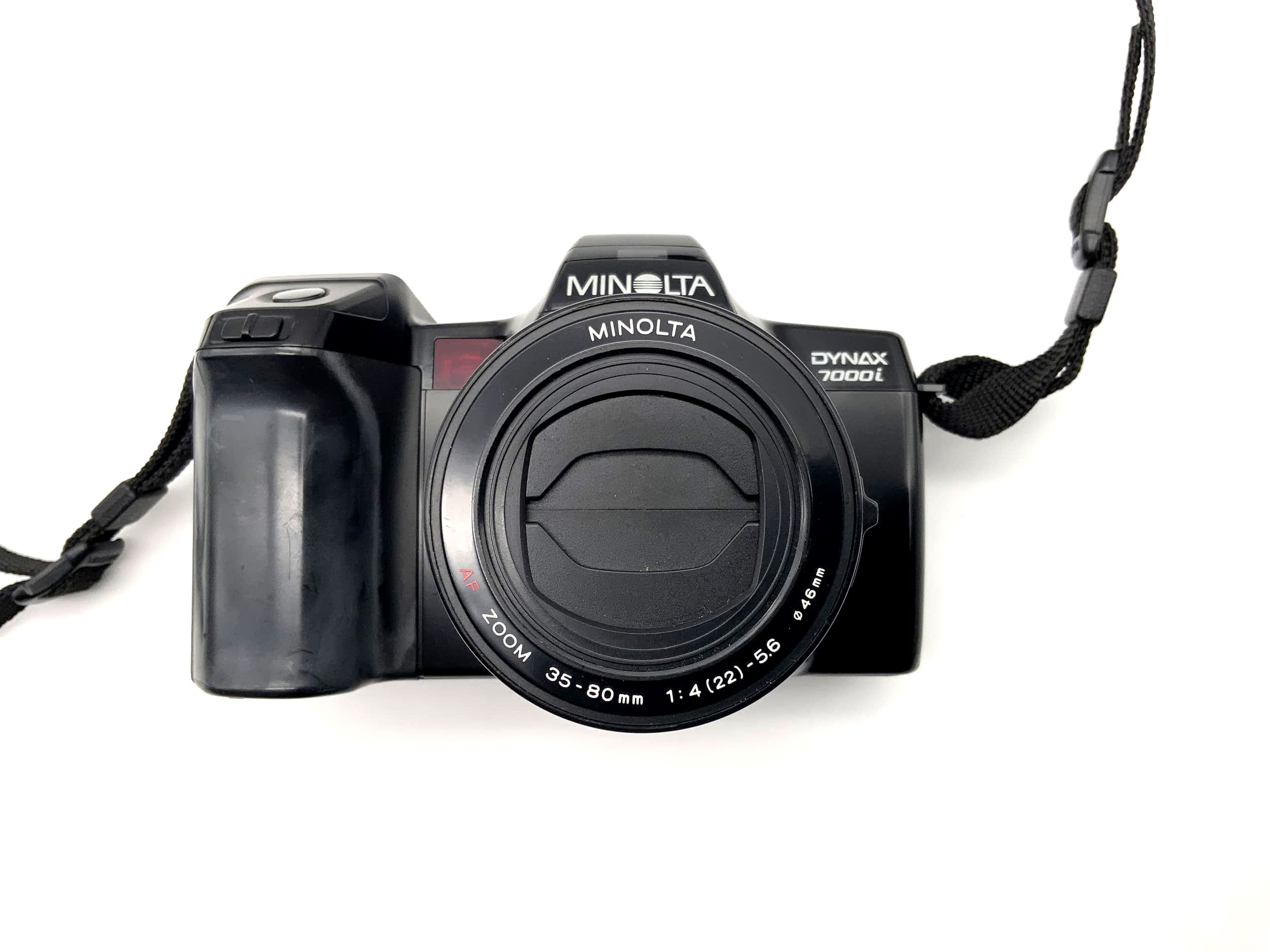 Minolta Dynax 7000i SLR camera with AF Zoom 35-80mm 1:4-5.6 lens
