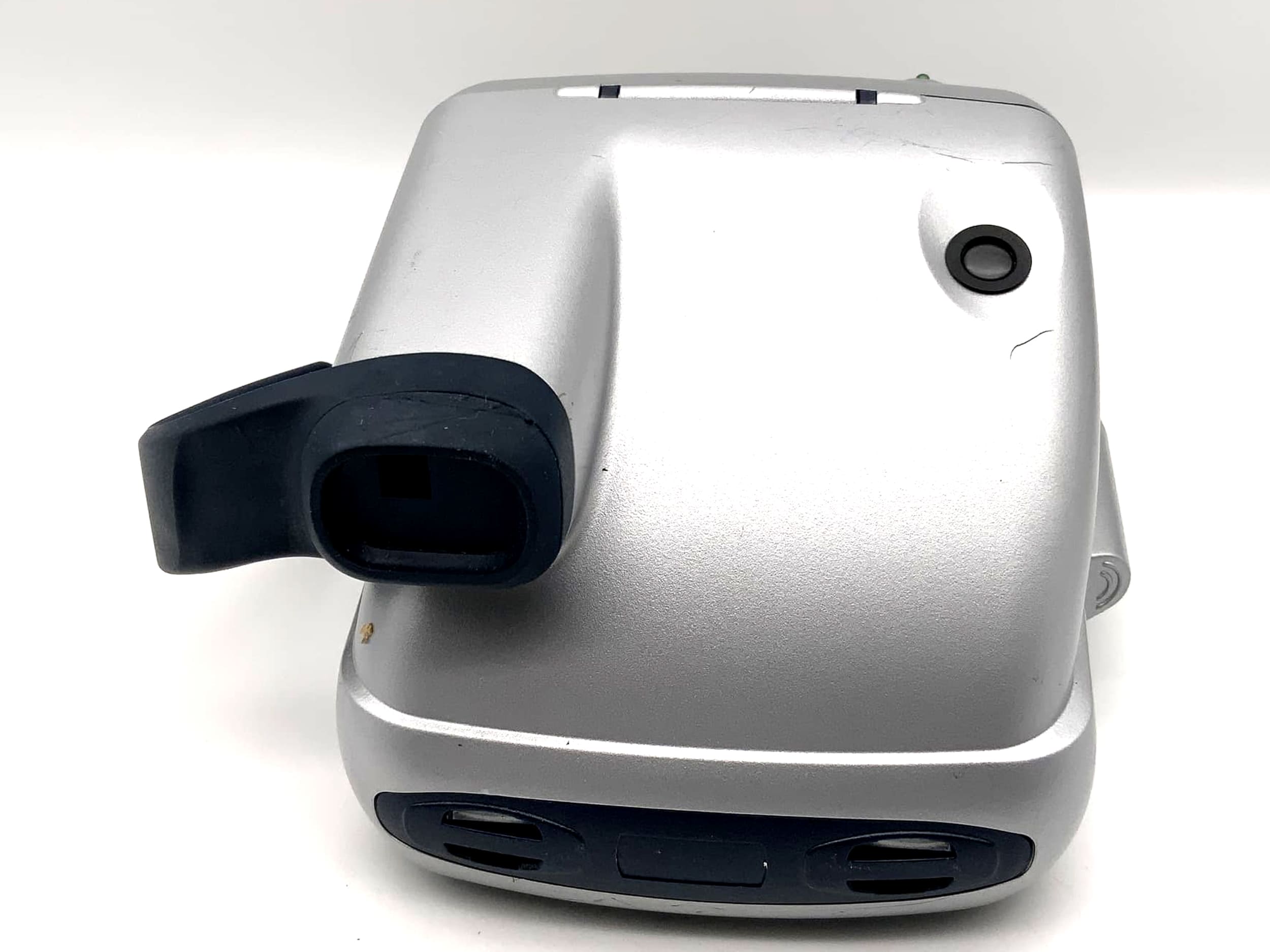 Polaroid P 600 compact camera, silver, instant camera, instant picture camera