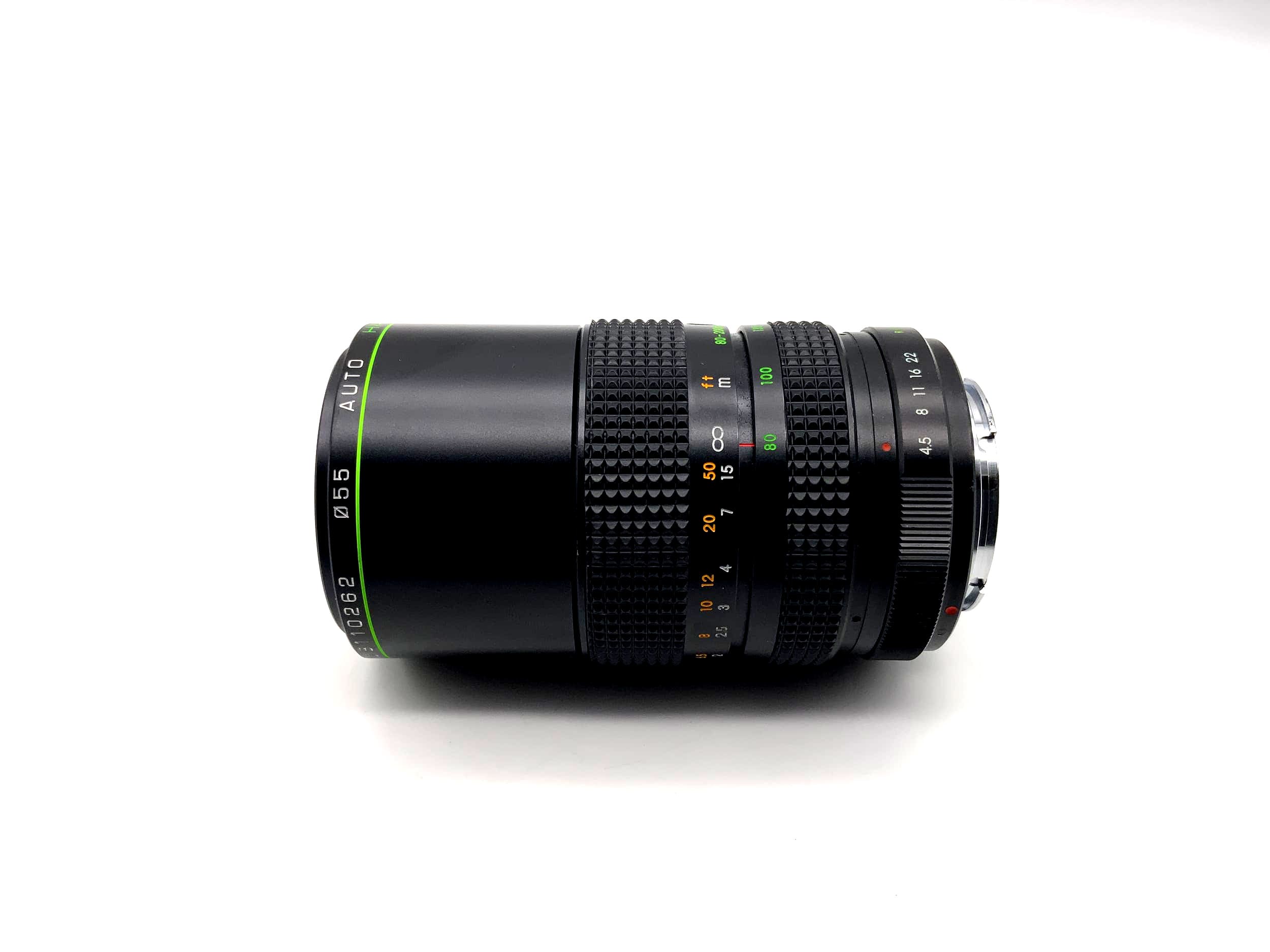 Hanimex 80-200mm 1:4.5 Lens MC Zoom Camera Lens (Rollei QBM)
