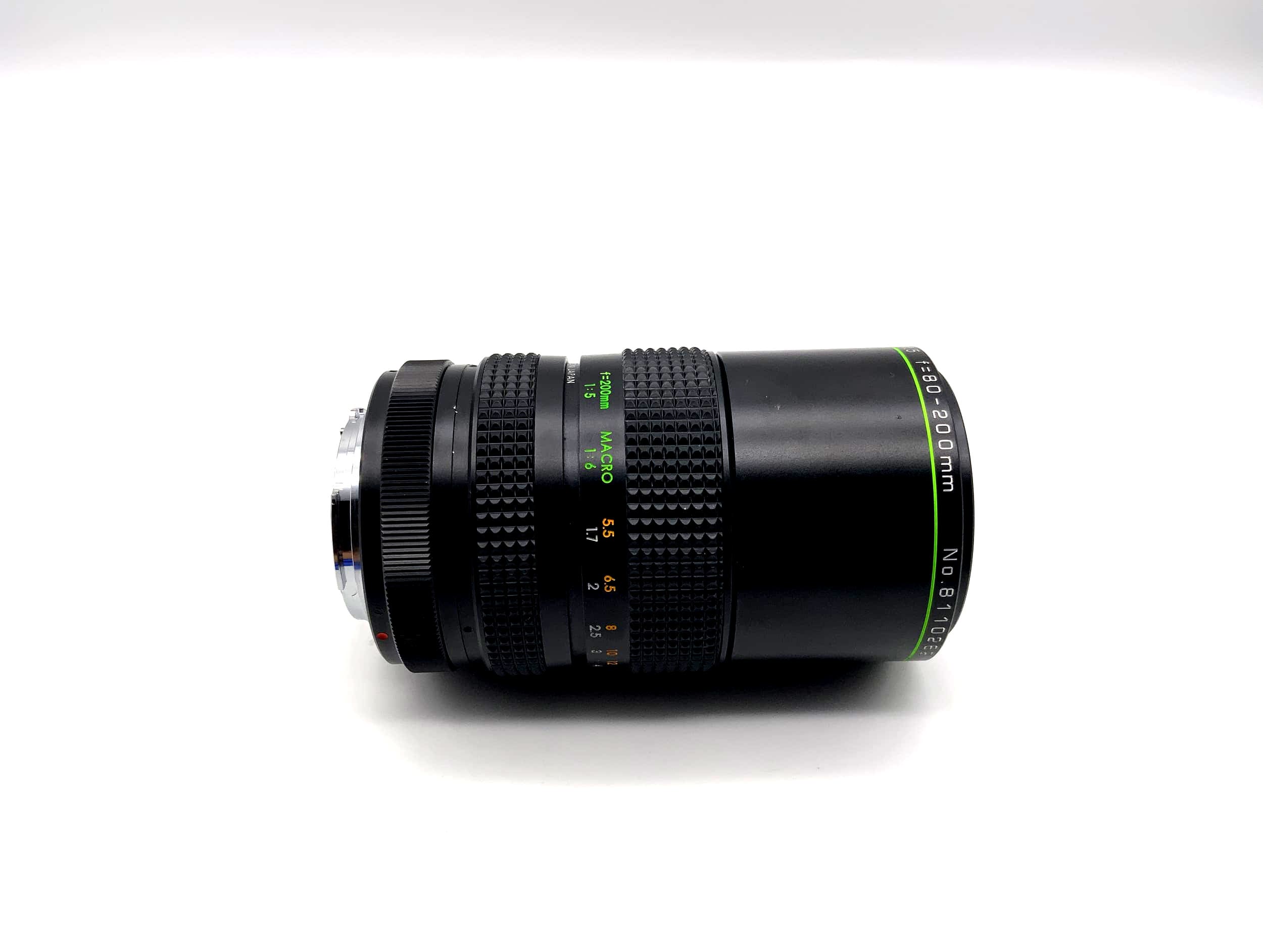 Hanimex 80-200mm 1:4.5 Lens MC Zoom Camera Lens (Rollei QBM)