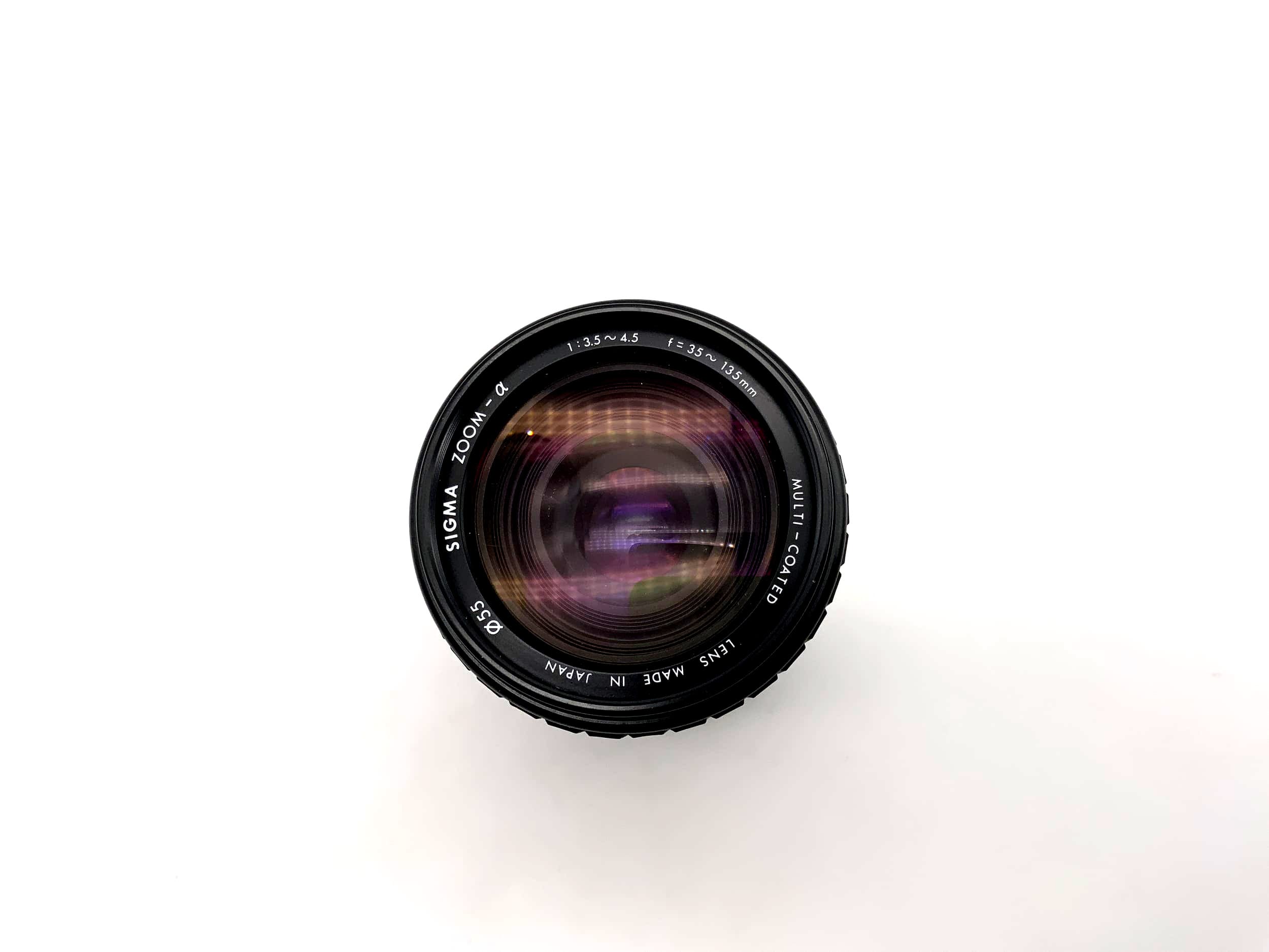 Sigma 35-135mm 1:3.5-4.5 Lens Multi Coated zoom-a Lens (Yashica/Contax)