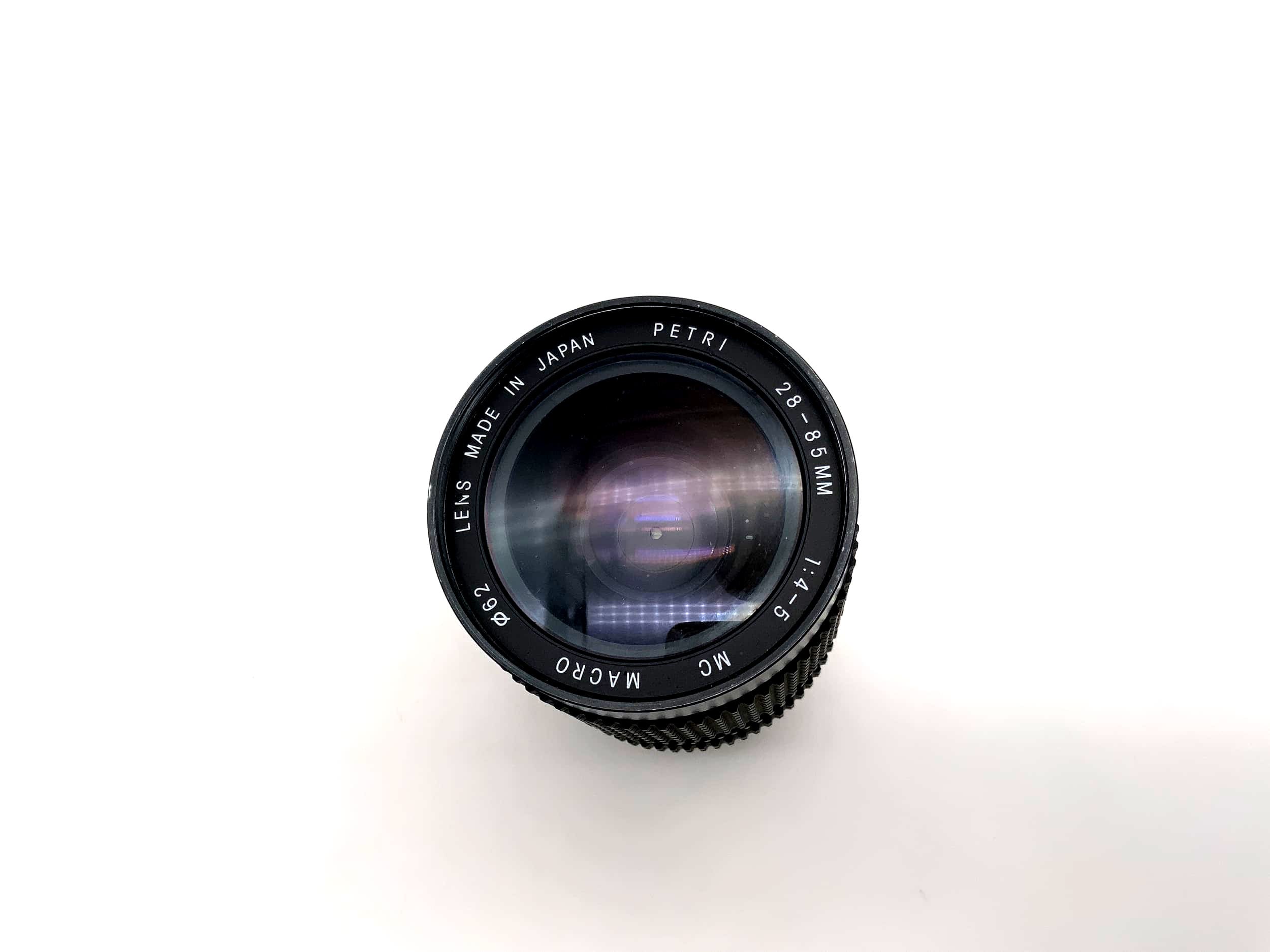 Petri 28-85mm 1:4-5 Lens Multi Coated Macro Camera Lens (Yashica/Contax)