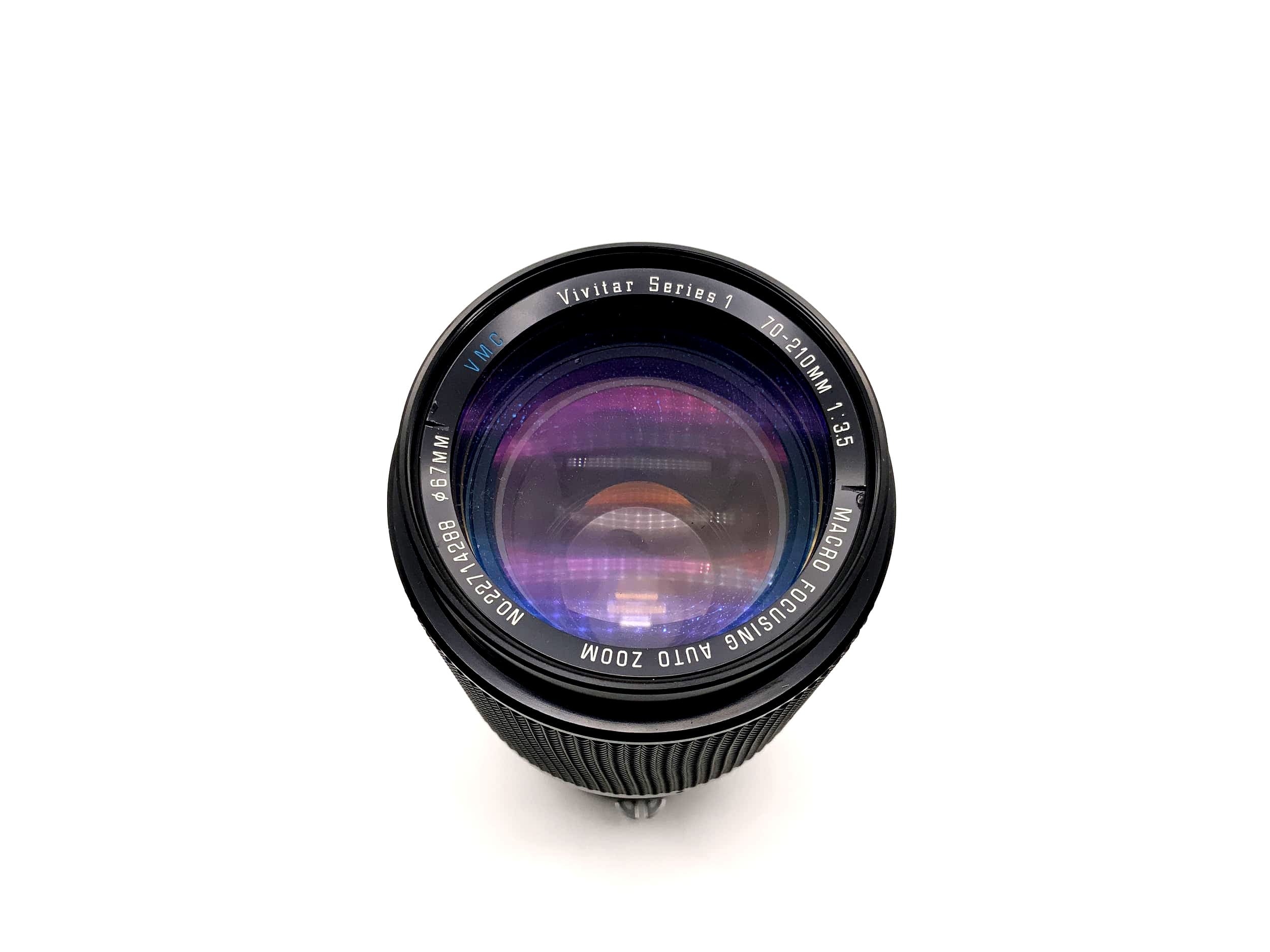 Vivitar 70-210mm 1:3.5 Lens VMC Series 1 Macro Camera Lens (Nikon F)