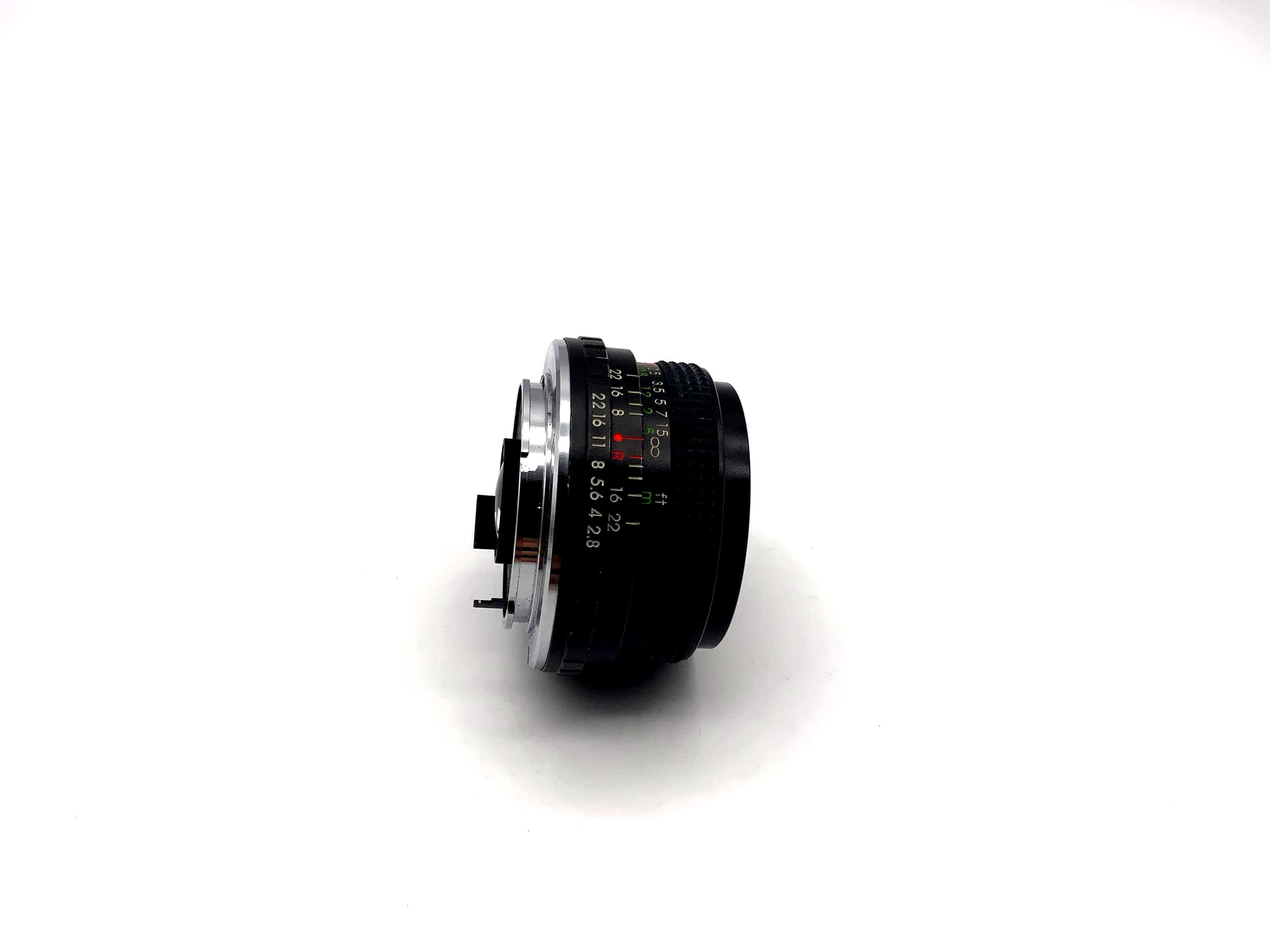 Porst 28mm 1:2.8 Multi Coated Super WW Wide Angle Lens (Pentax K)