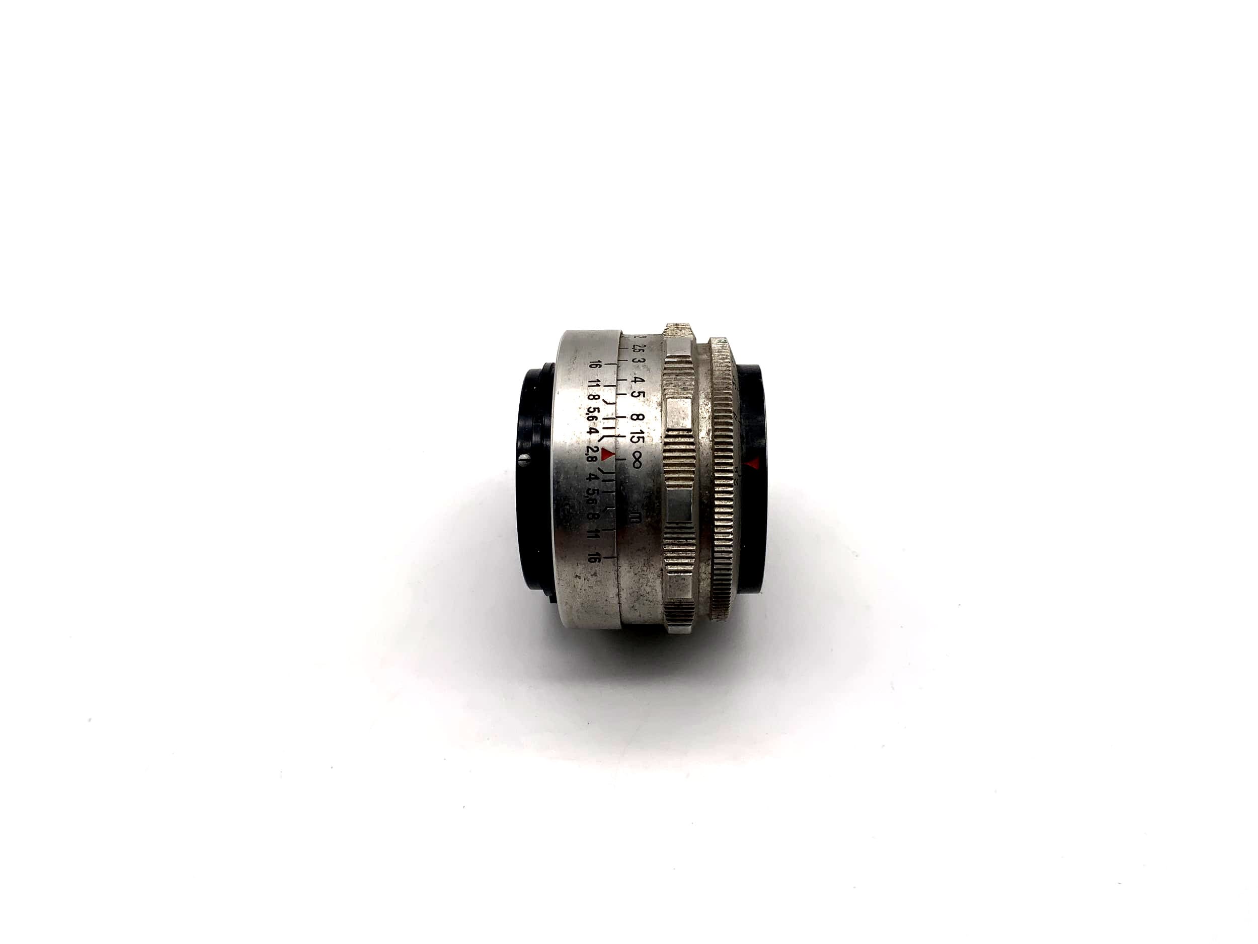 Carl Zeiss 50mm 1:2.8 Lens Tessar Red T Camera Lens (Altix)