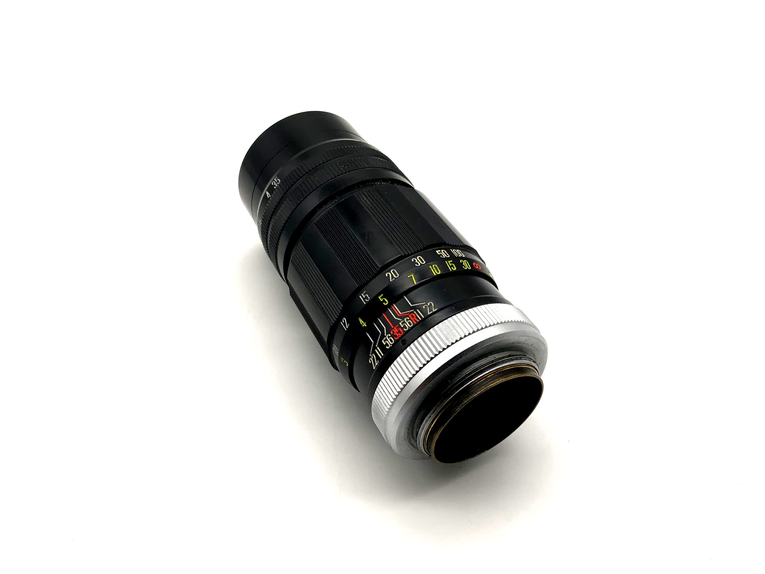 Komura 135mm 1:3.5 lens, Sankyo Kohki 15 Blades camera (M39 Leica thread LTM)