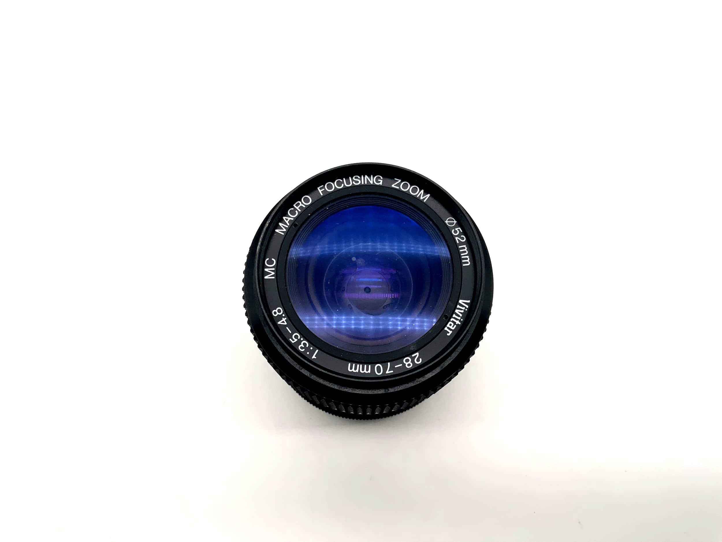 Vivitar 28-70mm 1:3.5-4.8 Lens Macro Focusing Zoom MC Camera Lens (Nikon F)