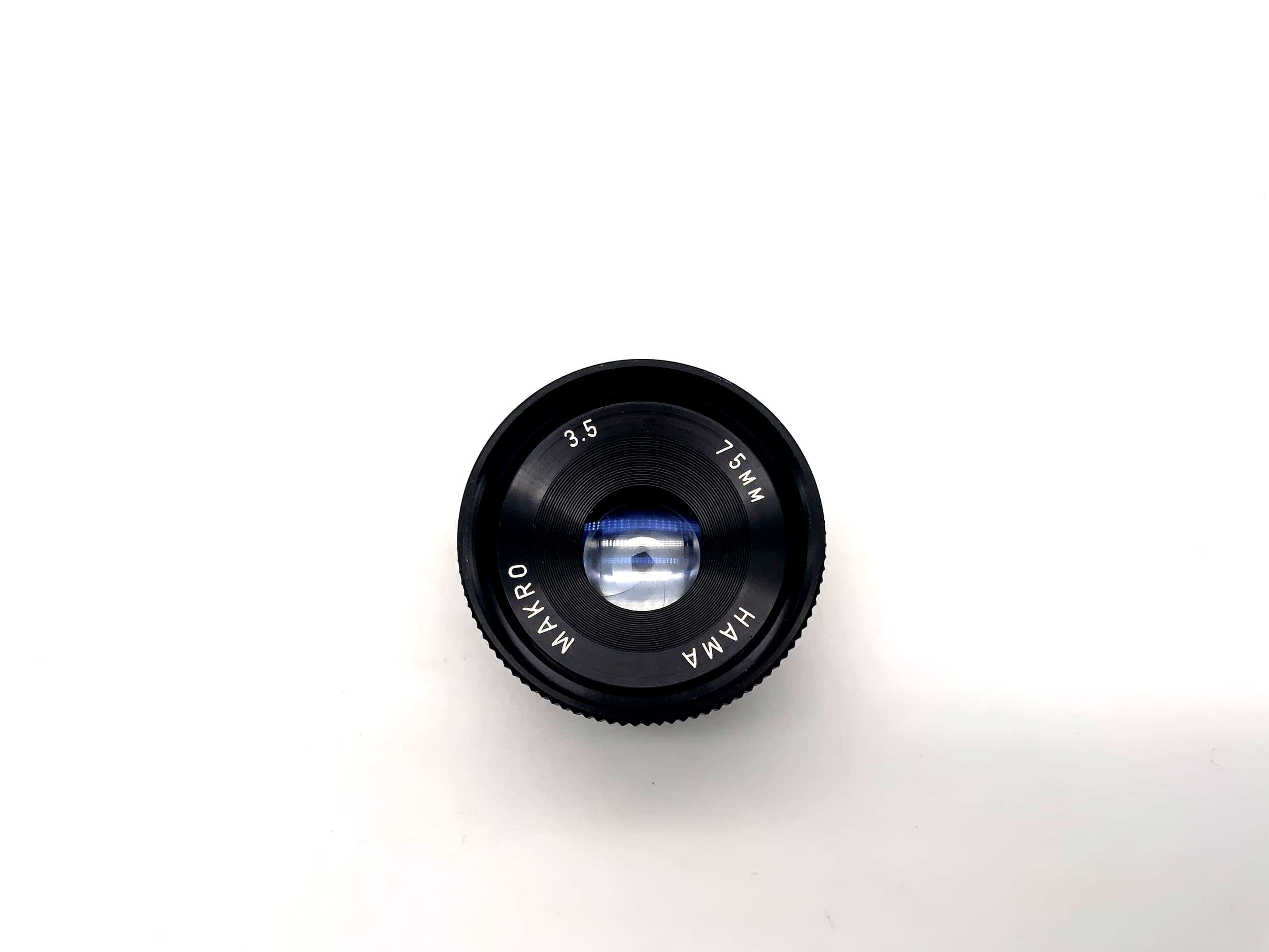 Hama 75mm 1:3.5 Macro Lens for Bellows Units 4384 (T2 Mount)