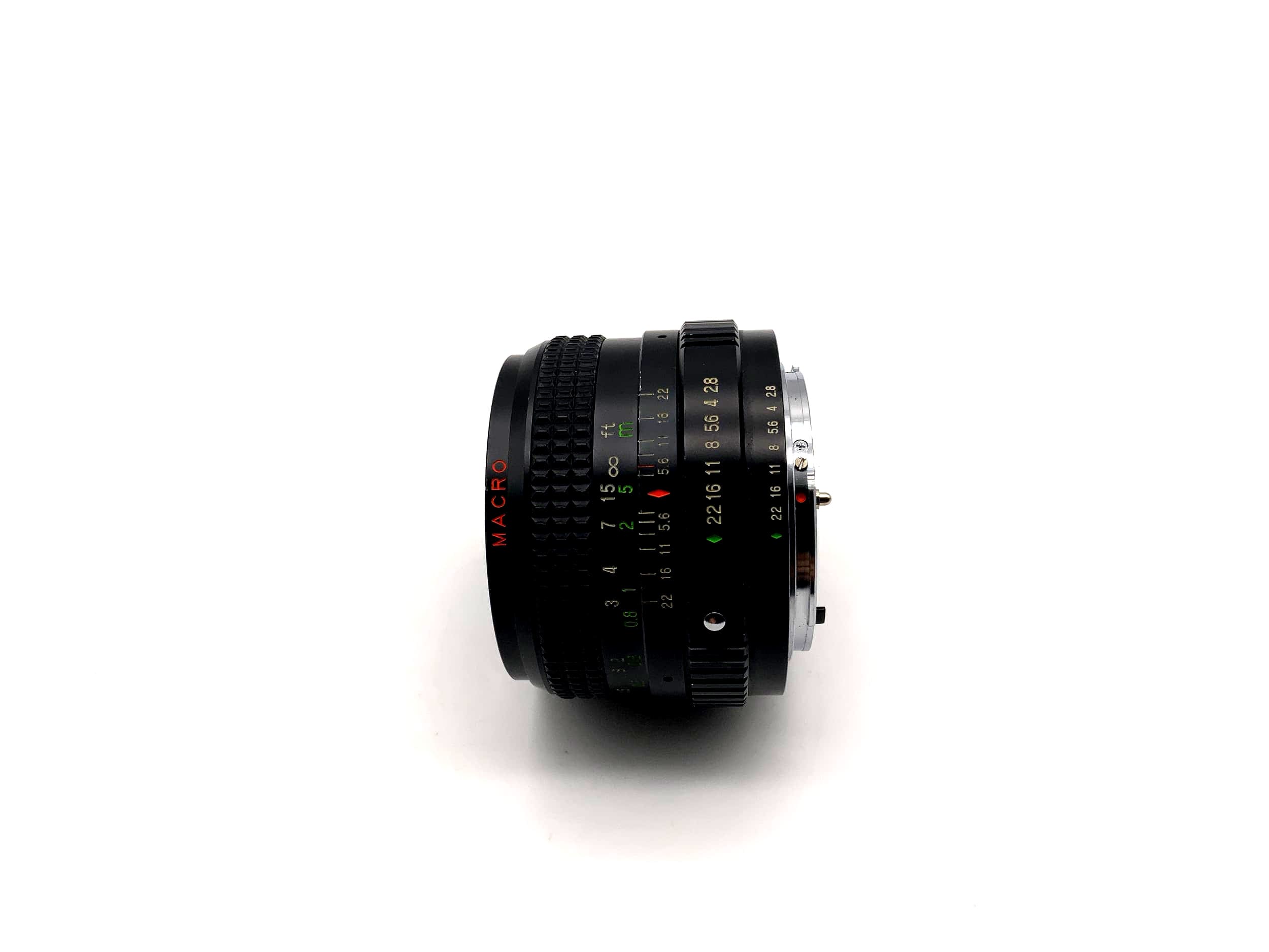 Porst 28mm 1:2.8 Wide Angle Macro Lens for GMC XM Camera (Fujica X)