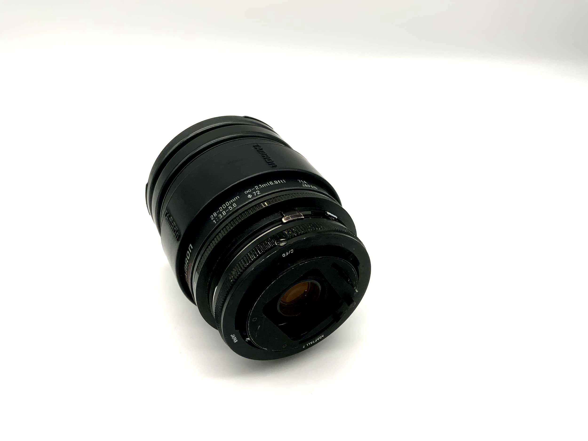 Tamron 28-200mm 1:3.8-5.8 Lens Adaptall-2 Aspherical Camera Lens (Canon FD)