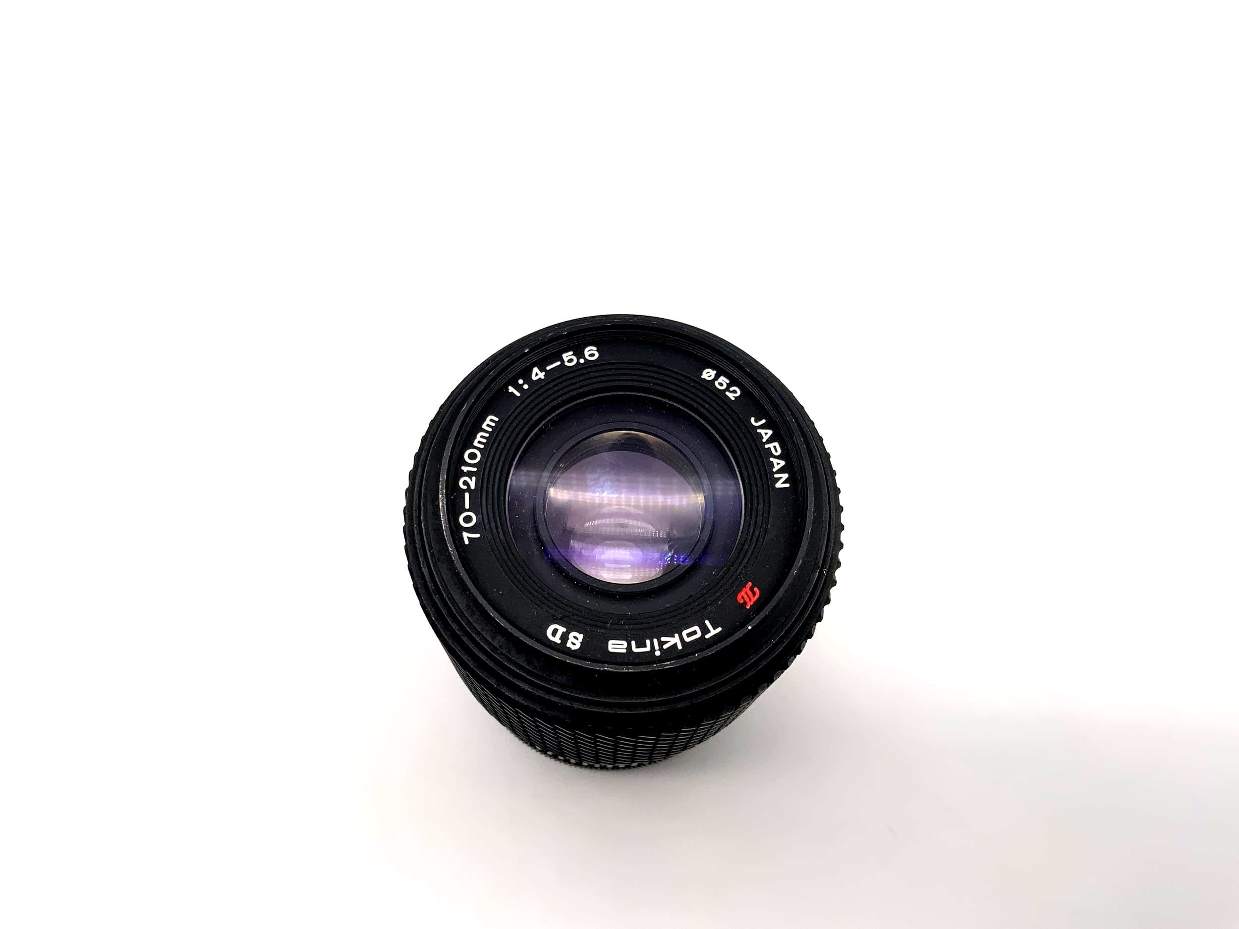 Tokina 70-210mm 1:4-5.6 Lens Macro SD Camera Lens (Canon FD)