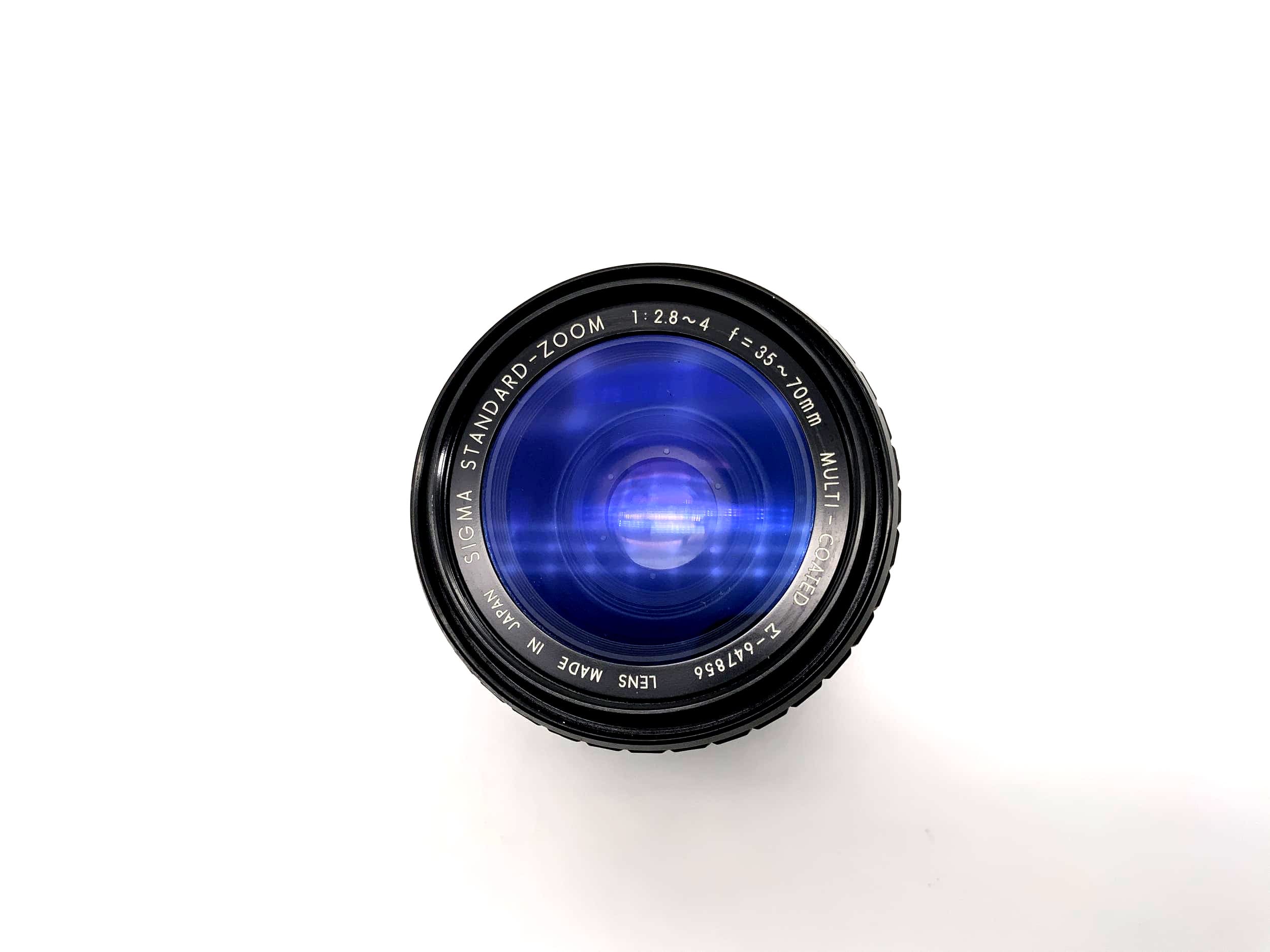 Sigma 35-70mm 1:2.8-4 Lens Zoom-Master Multi Coated Camera Lens (Canon FD)