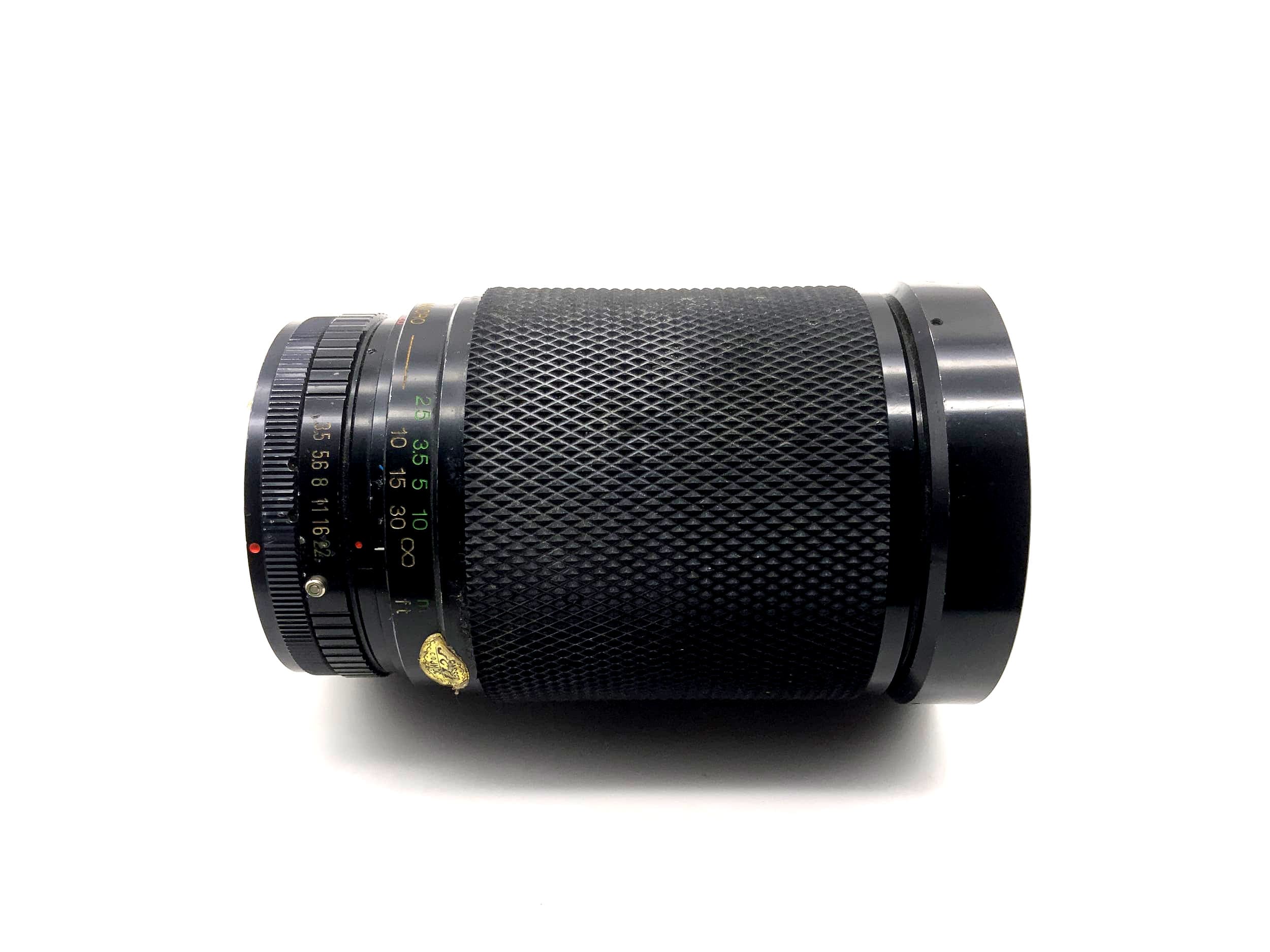 Soligor 28-200mm 1:3.5-5.3 Lens C/D Zoom+Macro MC Camera Lens (Canon FD)