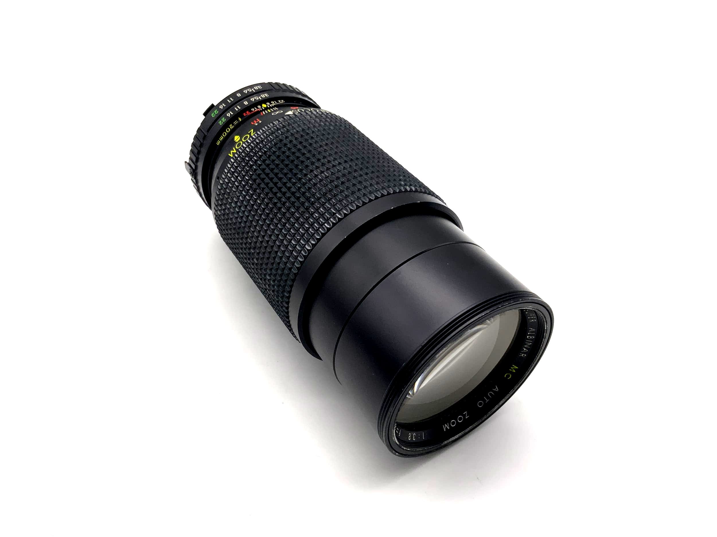 Albinar 80-200mm 1:3.8 Super MC Auto Zoom Camera Lens (Nikon F)