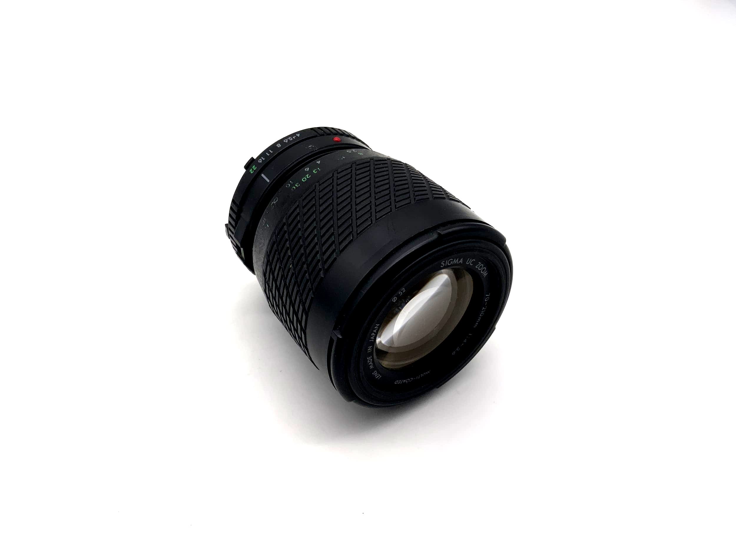 Sigma 70-210mm 1:4-5.6 Lens UC Zoom Multi Coated Camera Lens (Minolta MD)