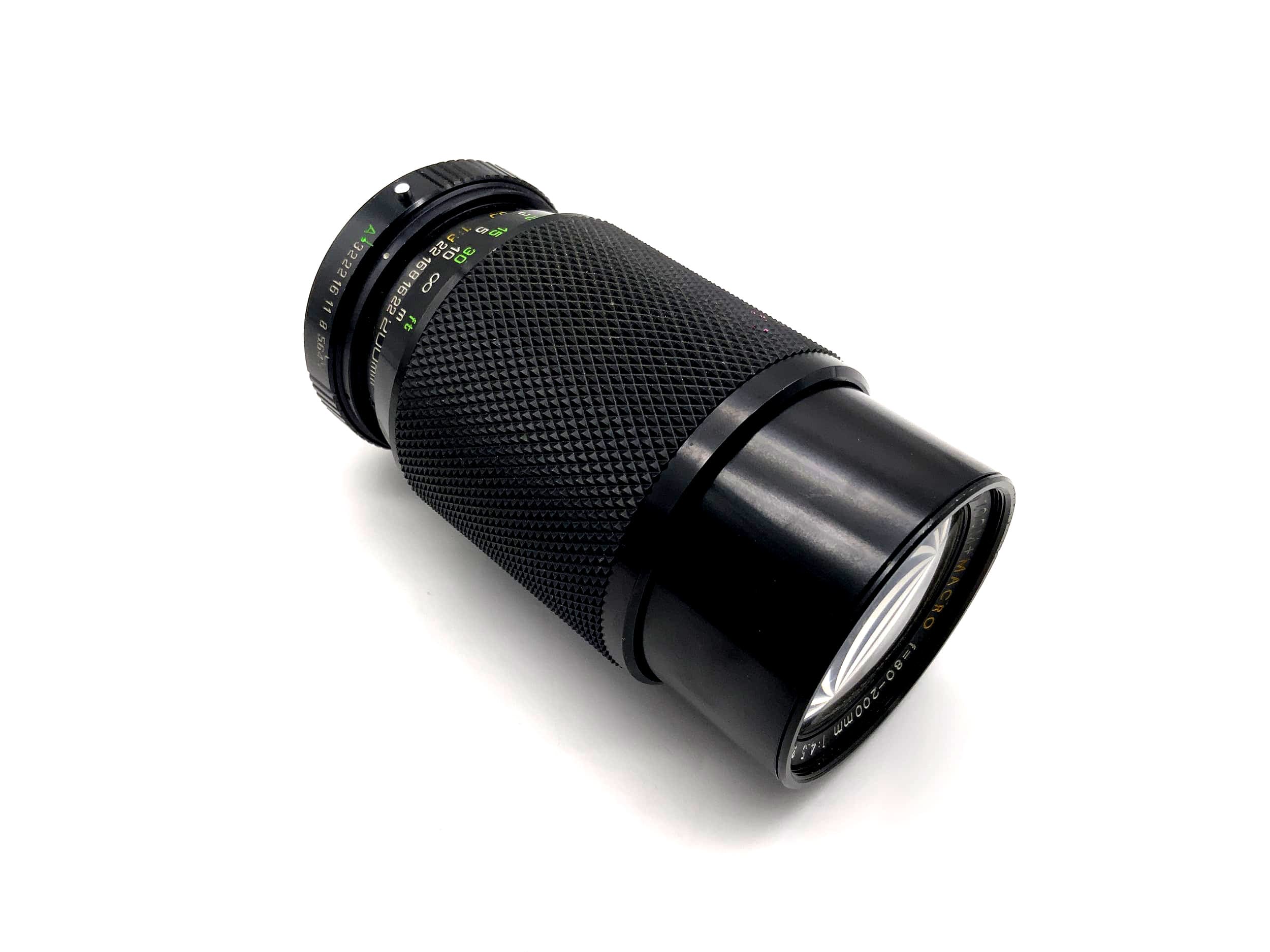 Soligor 80-200mm 1:4.5 Lens C/D Zoom+Macro MC Camera Lens (Pentax K)