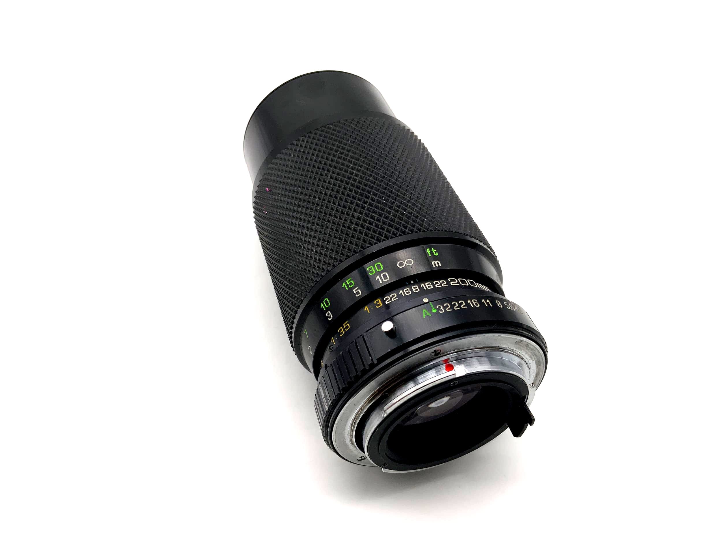 Soligor 80-200mm 1:4.5 Lens C/D Zoom+Macro MC Camera Lens (Pentax K)