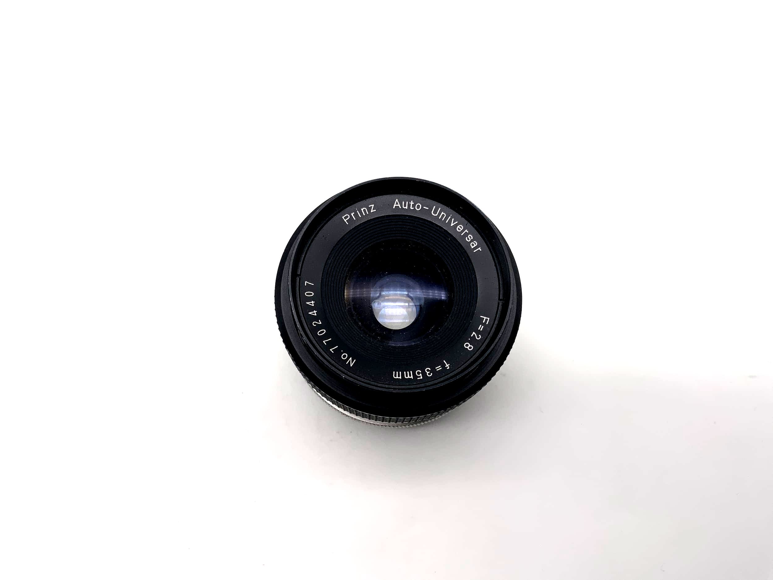 Prinz 35mm 1:2.8 Lens Auto-Univerar Camera Lens (M42)