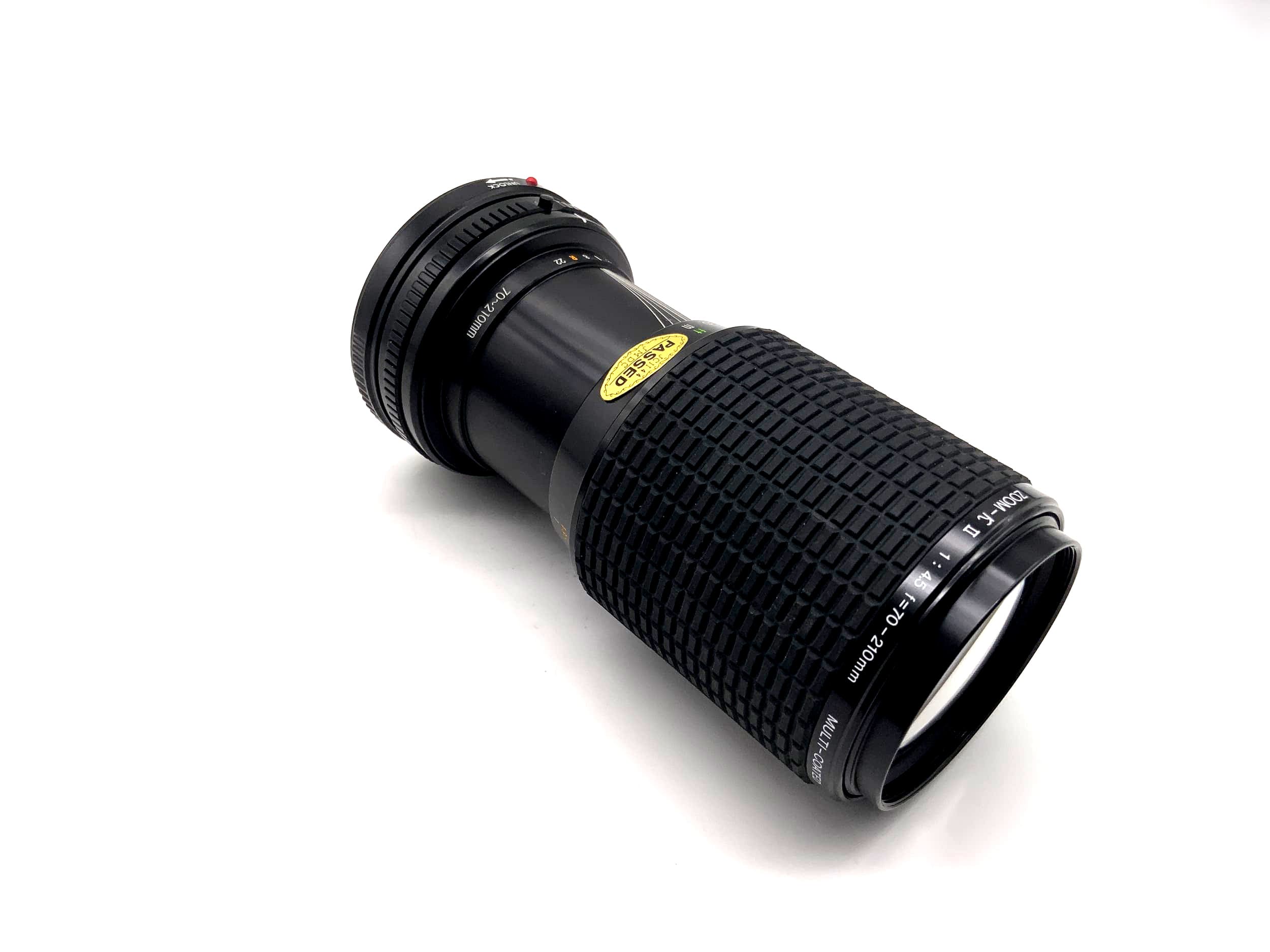 Sigma 70-210mm 1:4.5 Lens Zoom-K II Multi Coated Camera Lens (Canon FD)