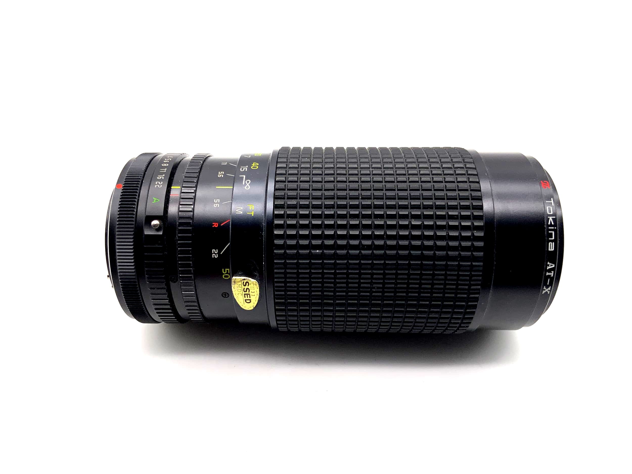 Tokina 50-250mm 1:4-5.6 Lens AT-X Camera Lens (Canon FD)