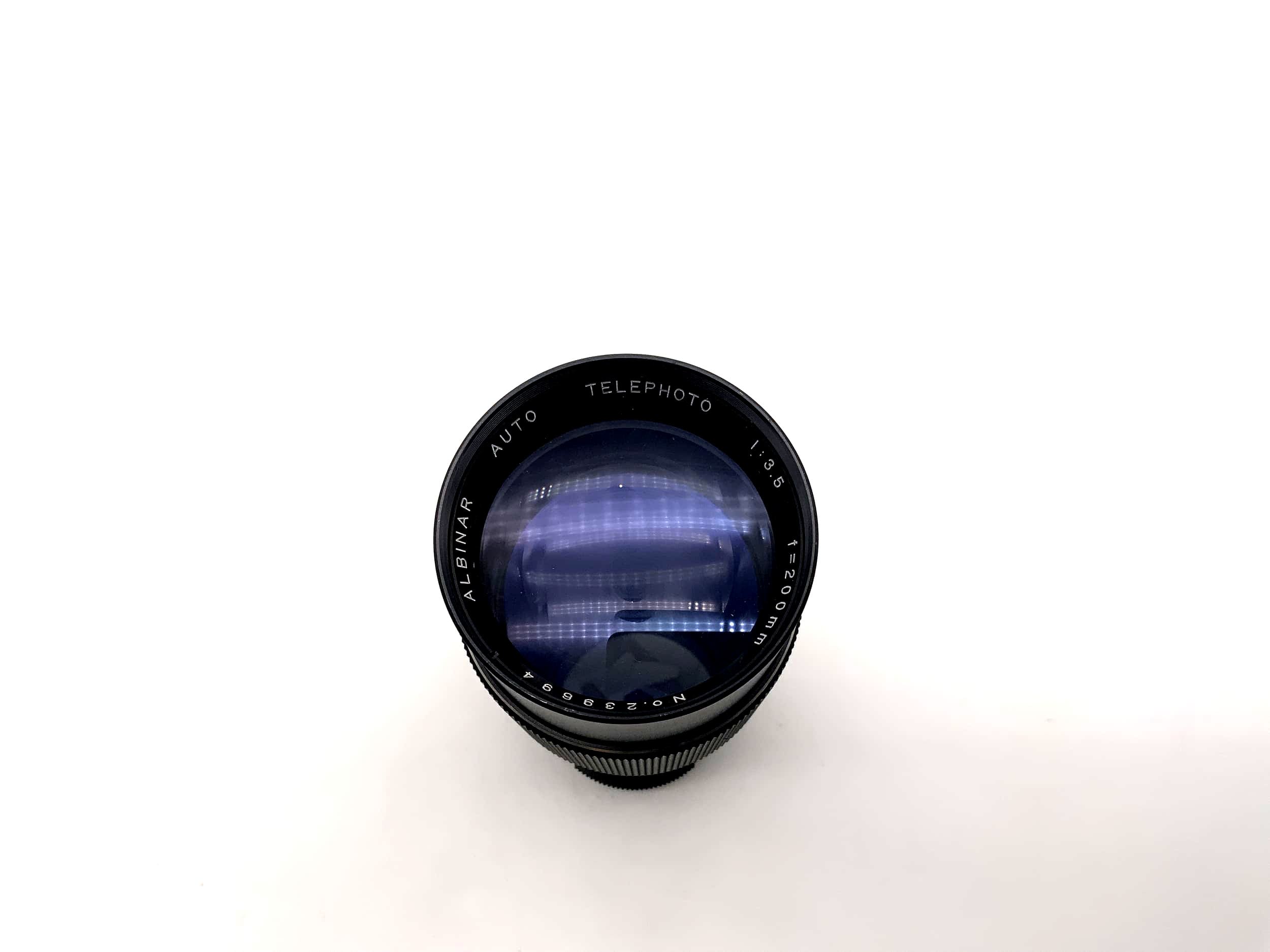 Albinar 200mm 1:3.5 Lens Auto Telephoto Camera Lens (M42)