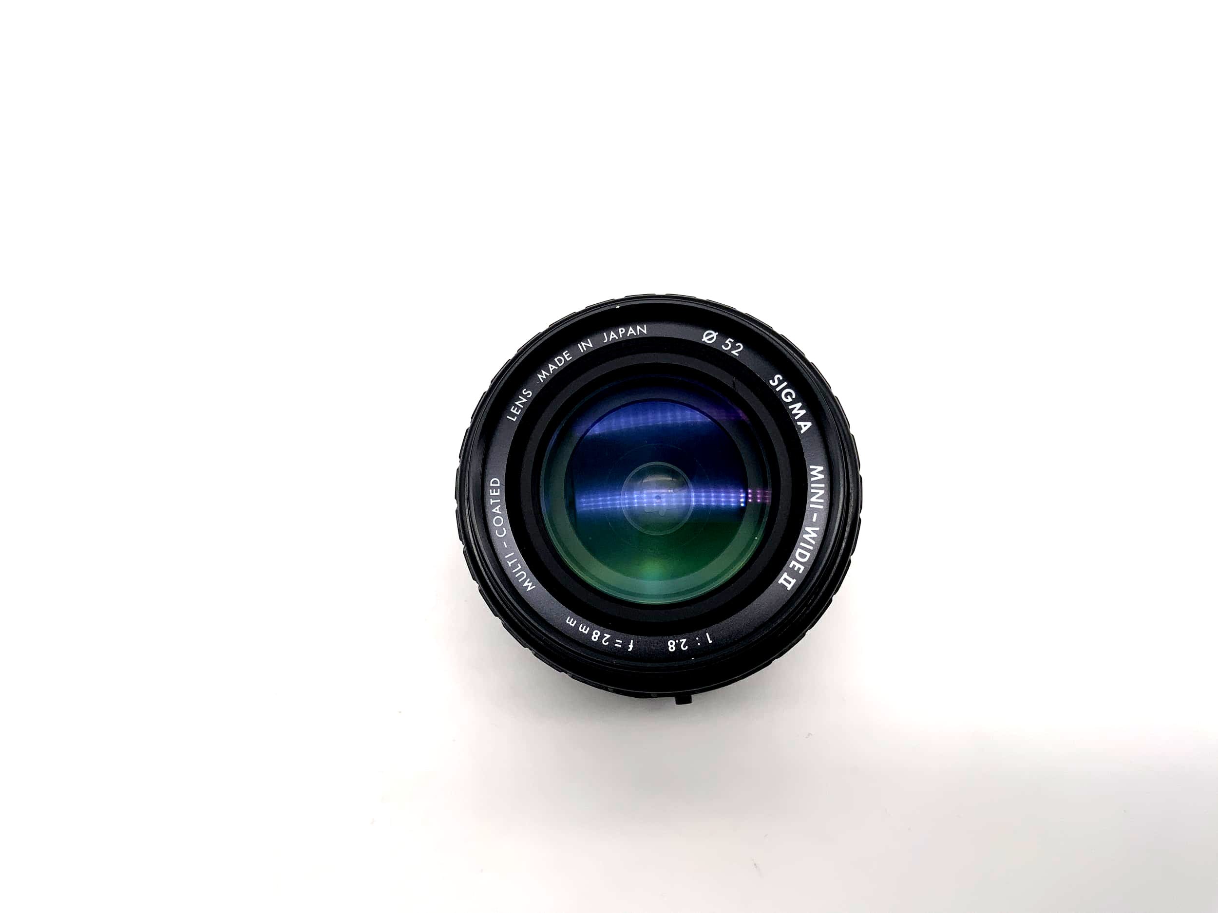 Sigma 28mm 1:2.8 Lens Multi Coated Mini Wide II Camera Lens (Pentax K)