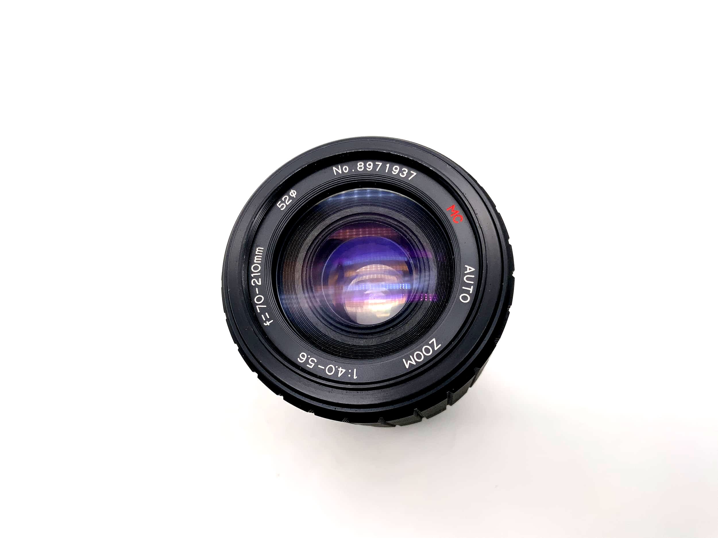 1:4.0-5.6 70-210mm Lens MC Auto Zoom Camera Camera Lens (Yashica/Contax)