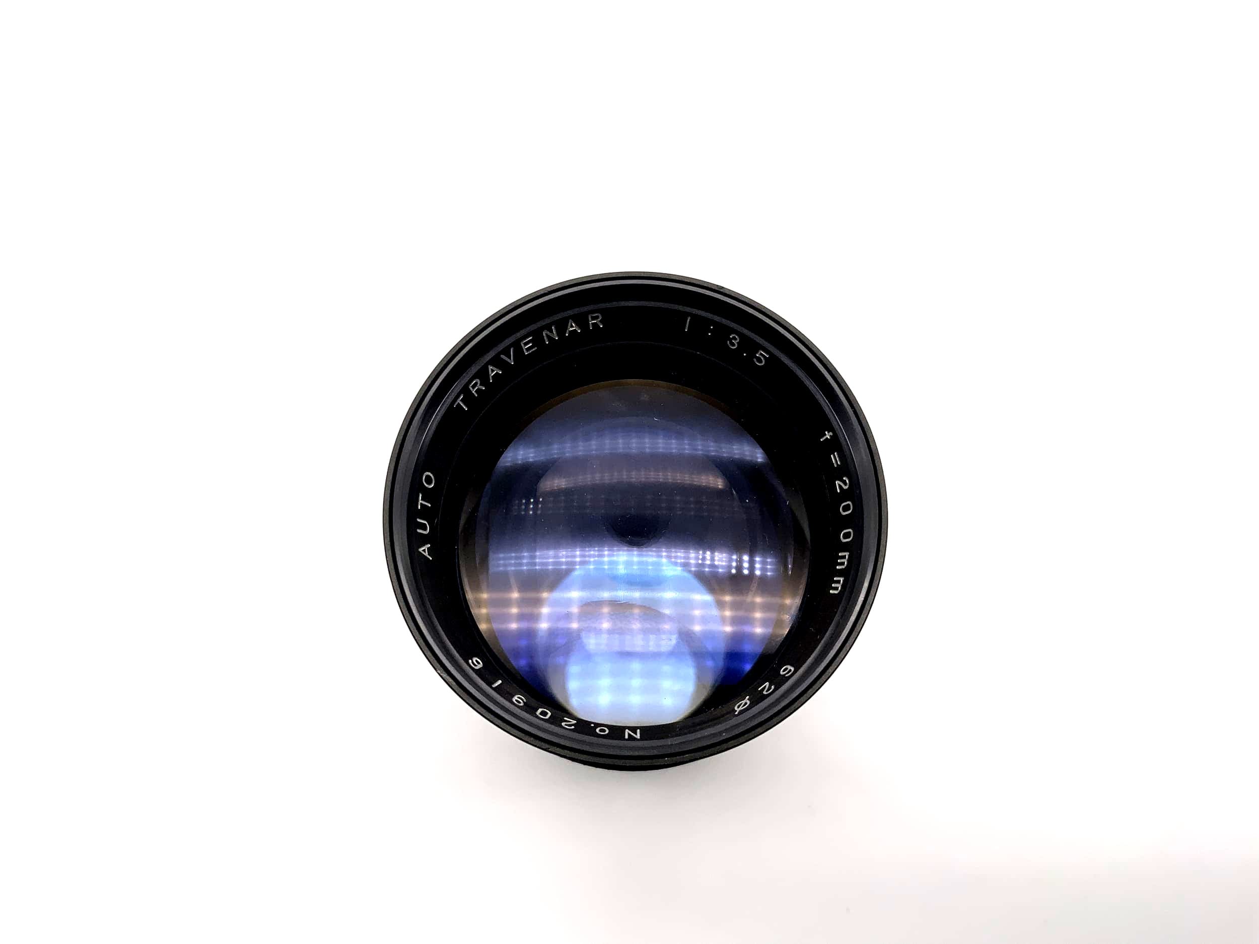 Travenar 1:3.5 200mm Lens for Car Cameras (M42)