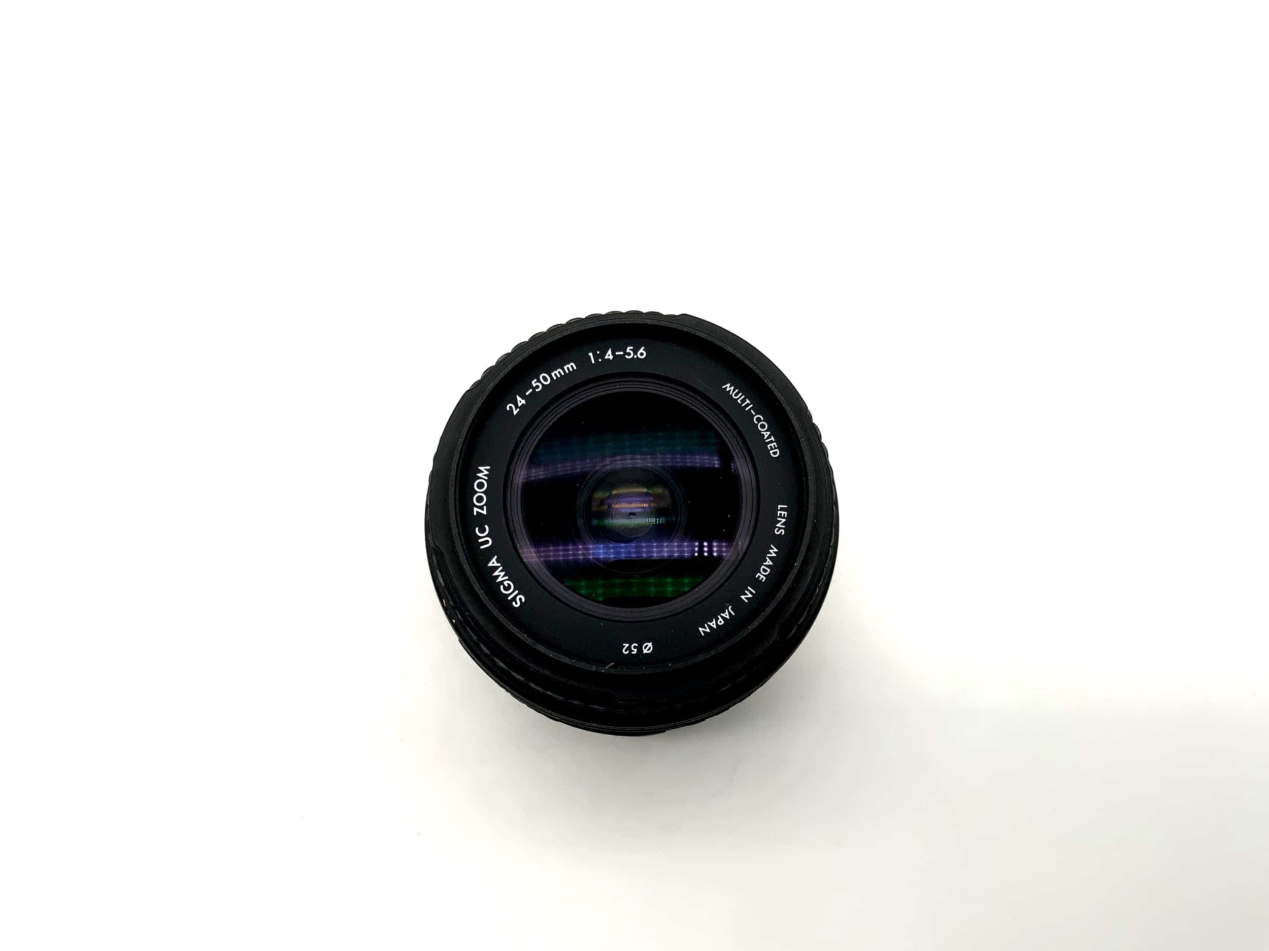 Sigma 24-50mm 1:4-5.6 Lens UC Zoom Multi Coated Camera Lens (Nikon AF)