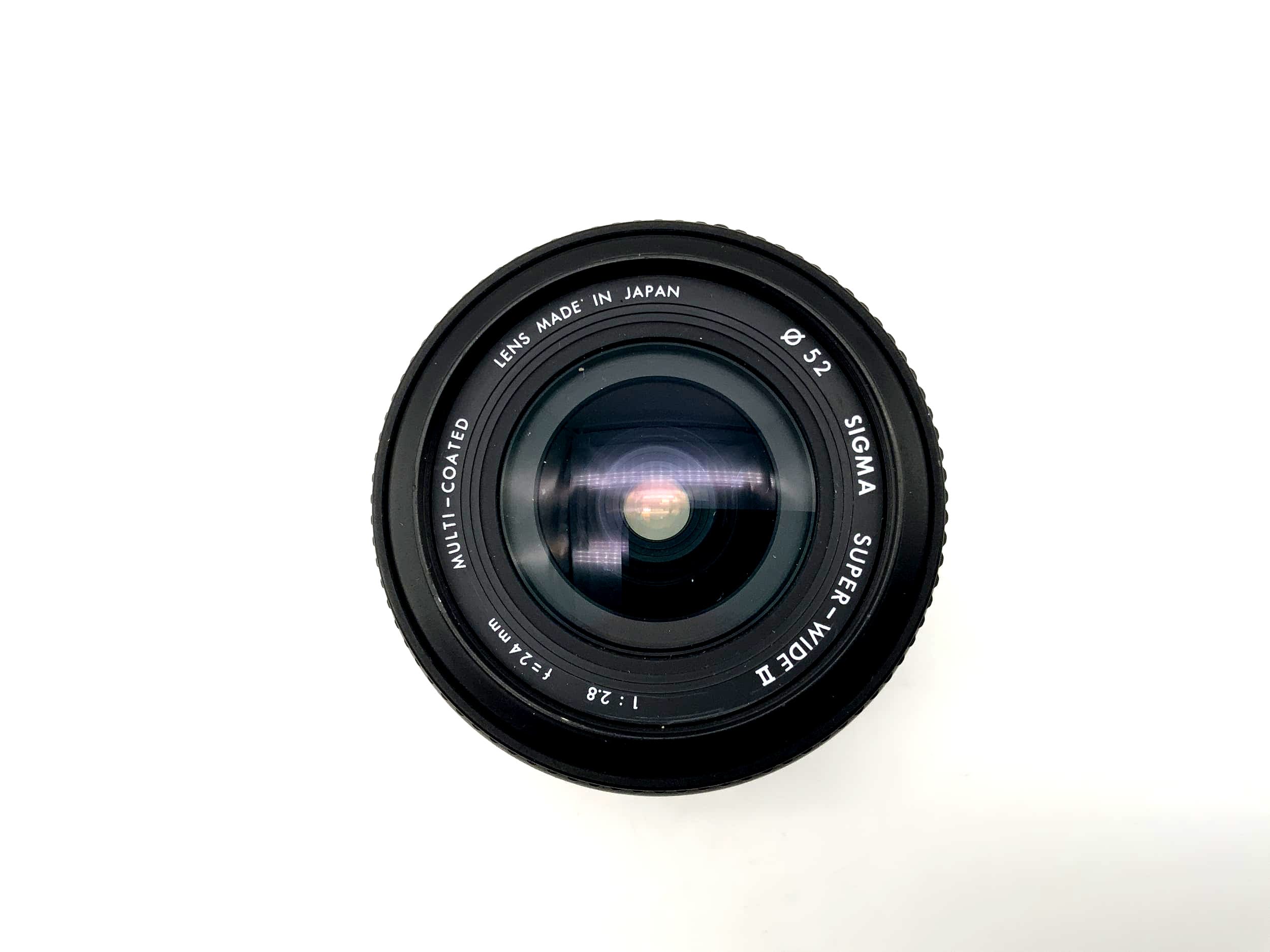 Sigma 24mm 1:2.8 Lens Super-Wide II Camera Lens (Canon EF)