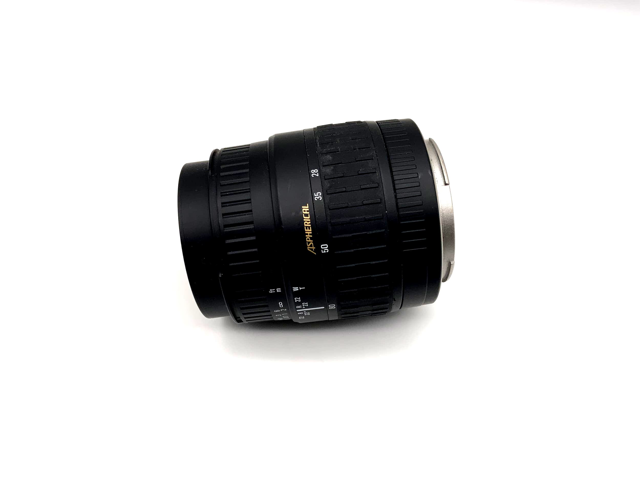 Sigma 28-80mm 1:3.5-5.6 Lens Zoom Macro Camera Camera Lens (Canon EF)