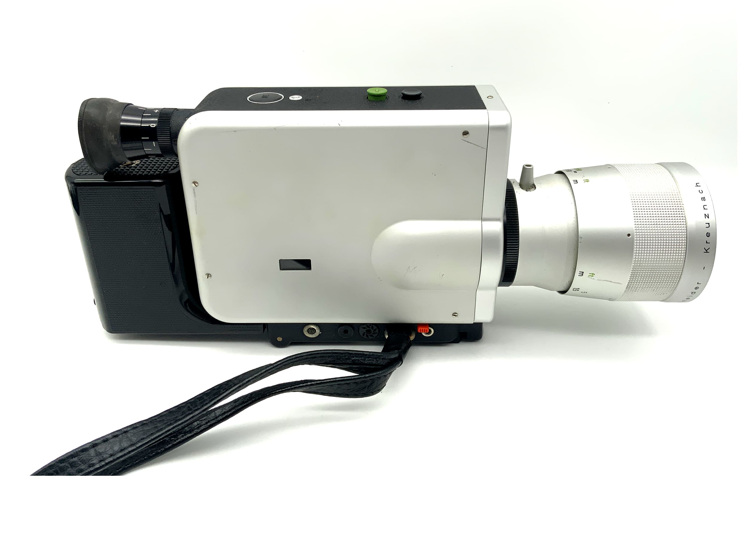 Braun Nizo 801 film camera with Variogon 1:1.8/7-80mm Super 8 lens