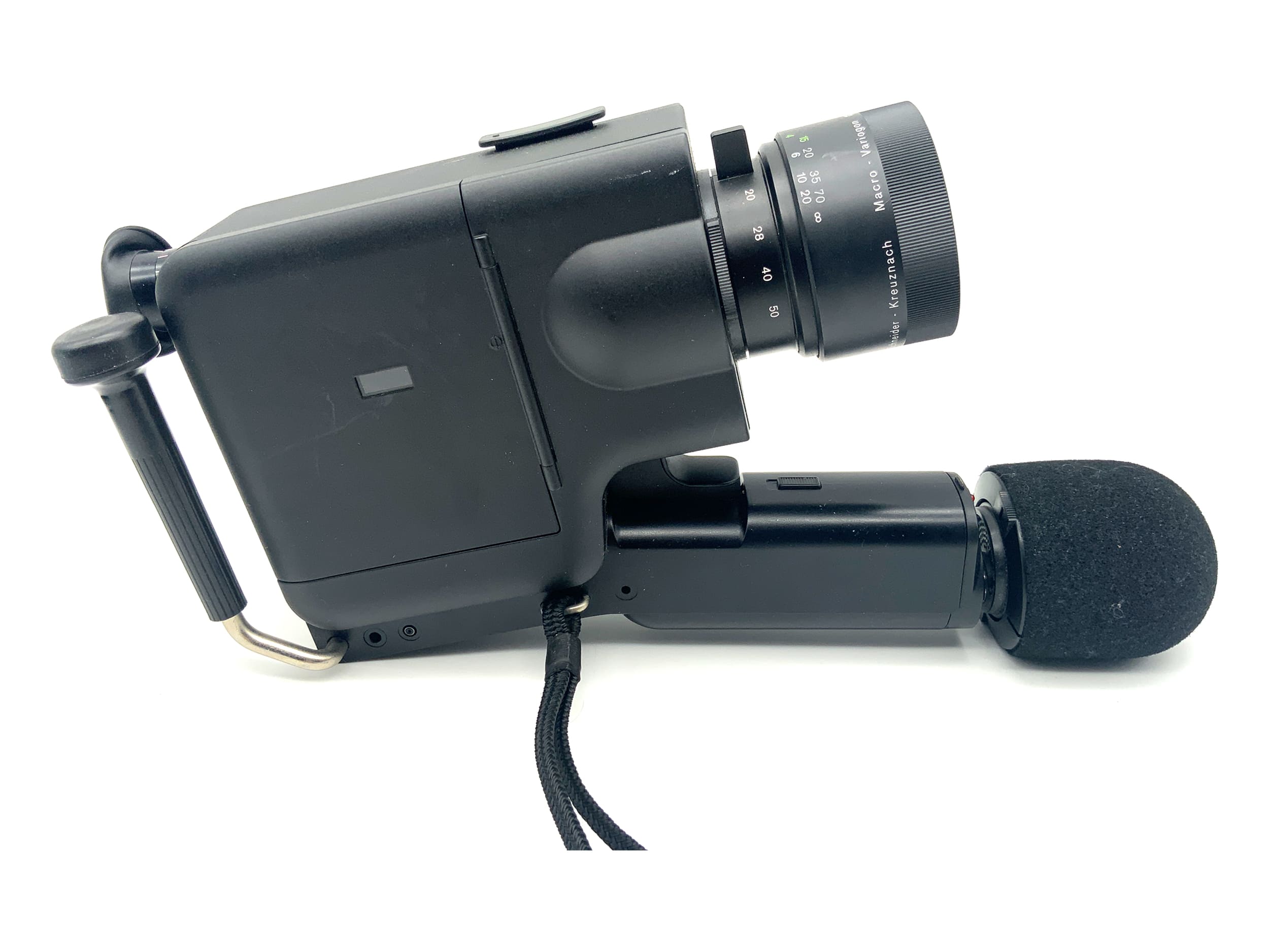 Braun Nizo Integral 7 film camera with Macro-Variogon 1:2.7/7-50mm Super 8
