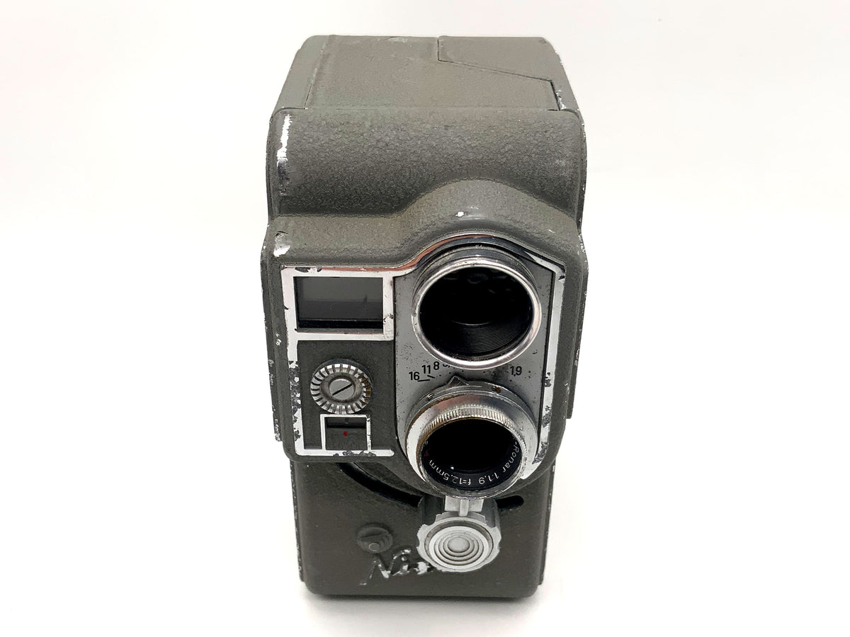Braun Nizo Exposomat 8 Mod. I film camera with Ronar 1:1.9 f=12.5mm double 8mm lens