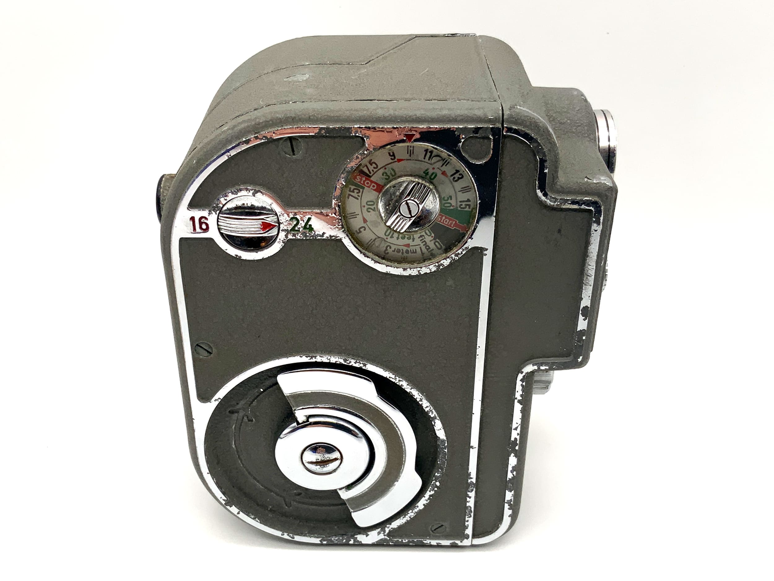 Braun Nizo Exposomat 8 Mod. I film camera with Ronar 1:1.9 f=12.5mm double 8mm lens