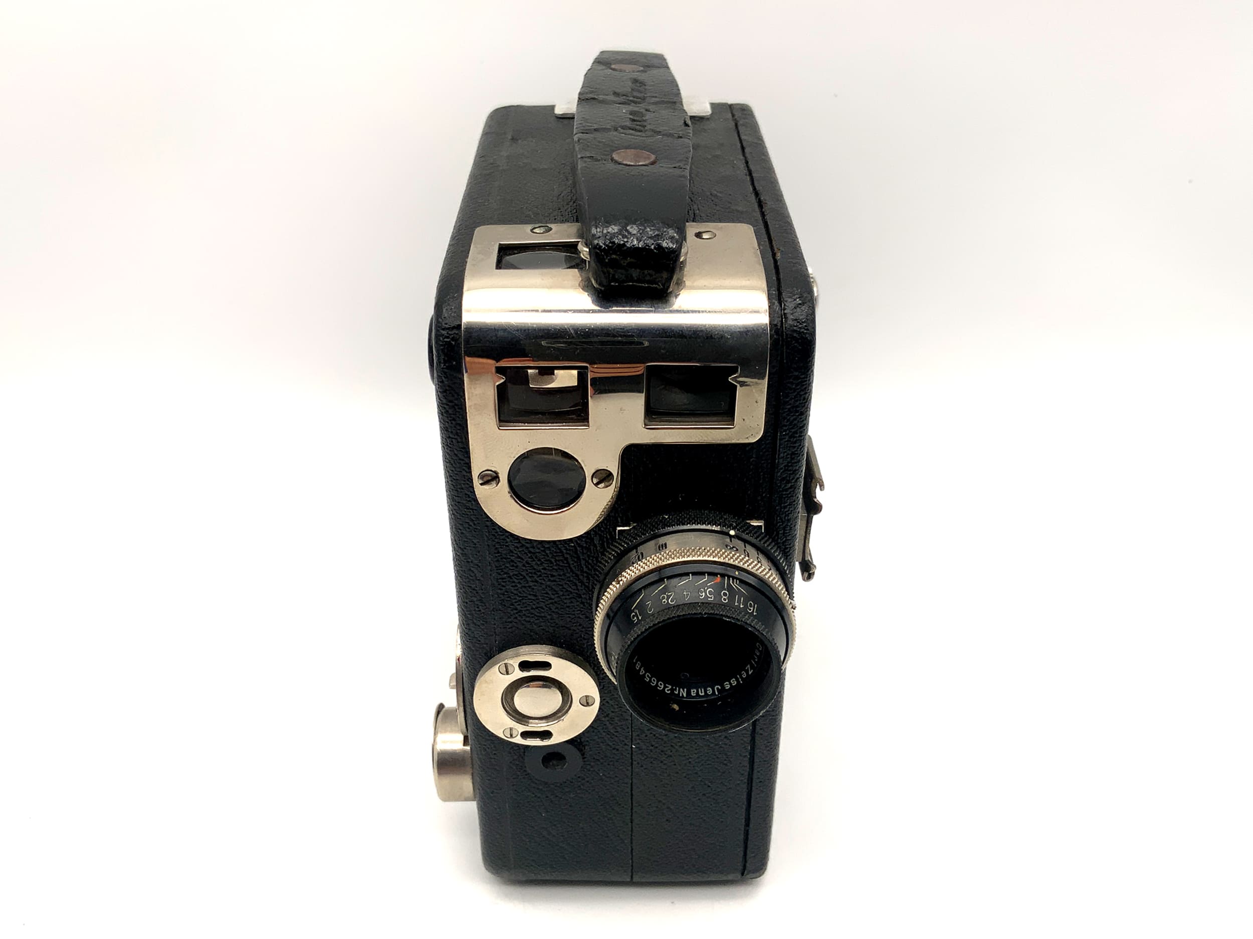 Braun Cine Nizo 8E film camera with Biotar 1:1.5 f=1.25cm double 8mm film