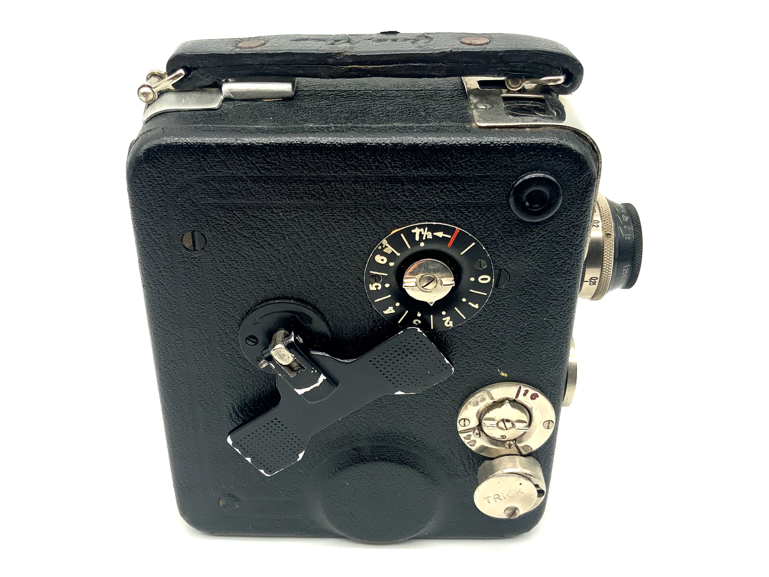 Braun Cine Nizo 8E film camera with Biotar 1:1.5 f=1.25cm double 8mm film
