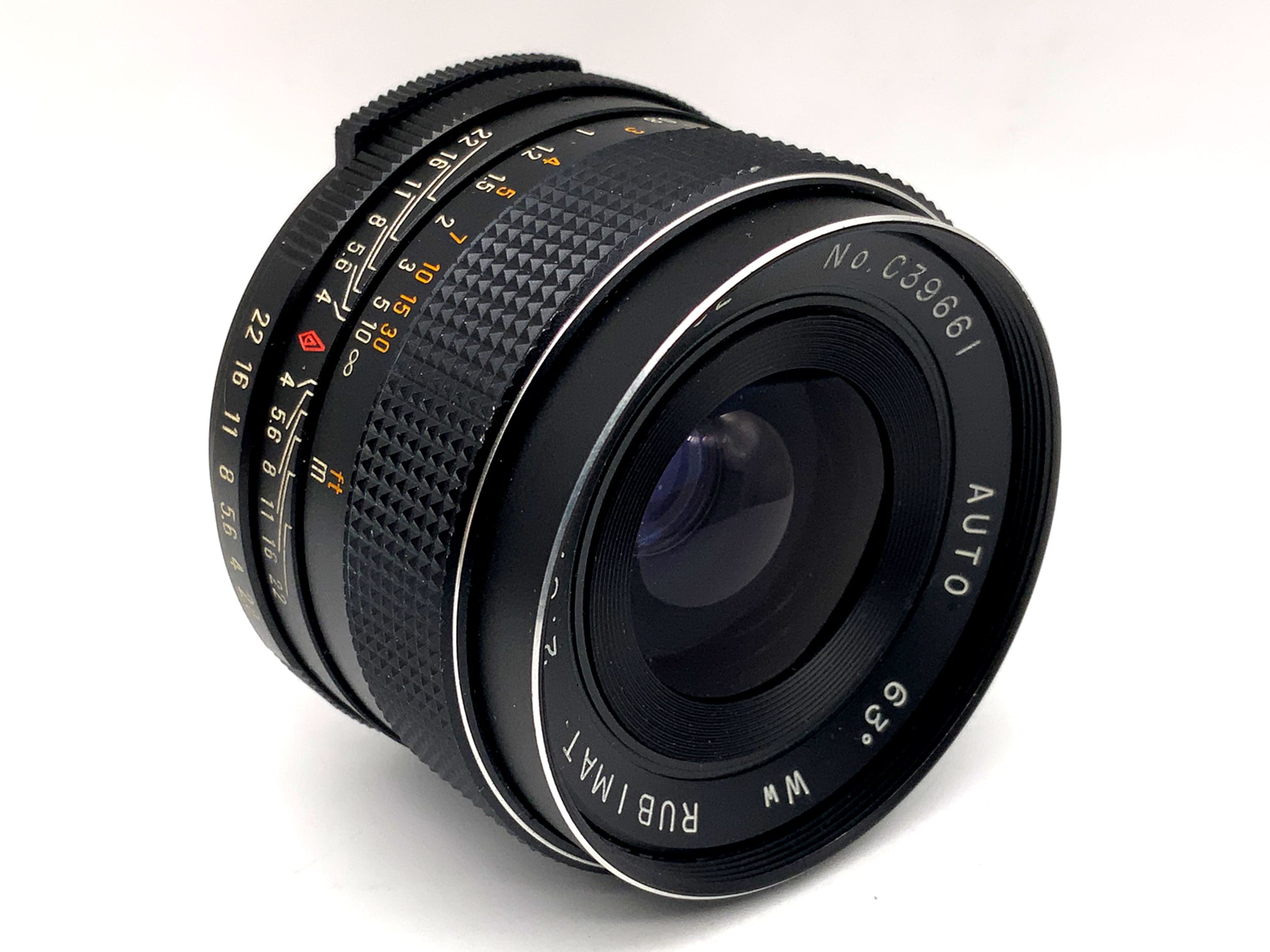 Rubimat 35mm 1:2.8 Lens Auto ww Wide Angle Prime Lens (M42)