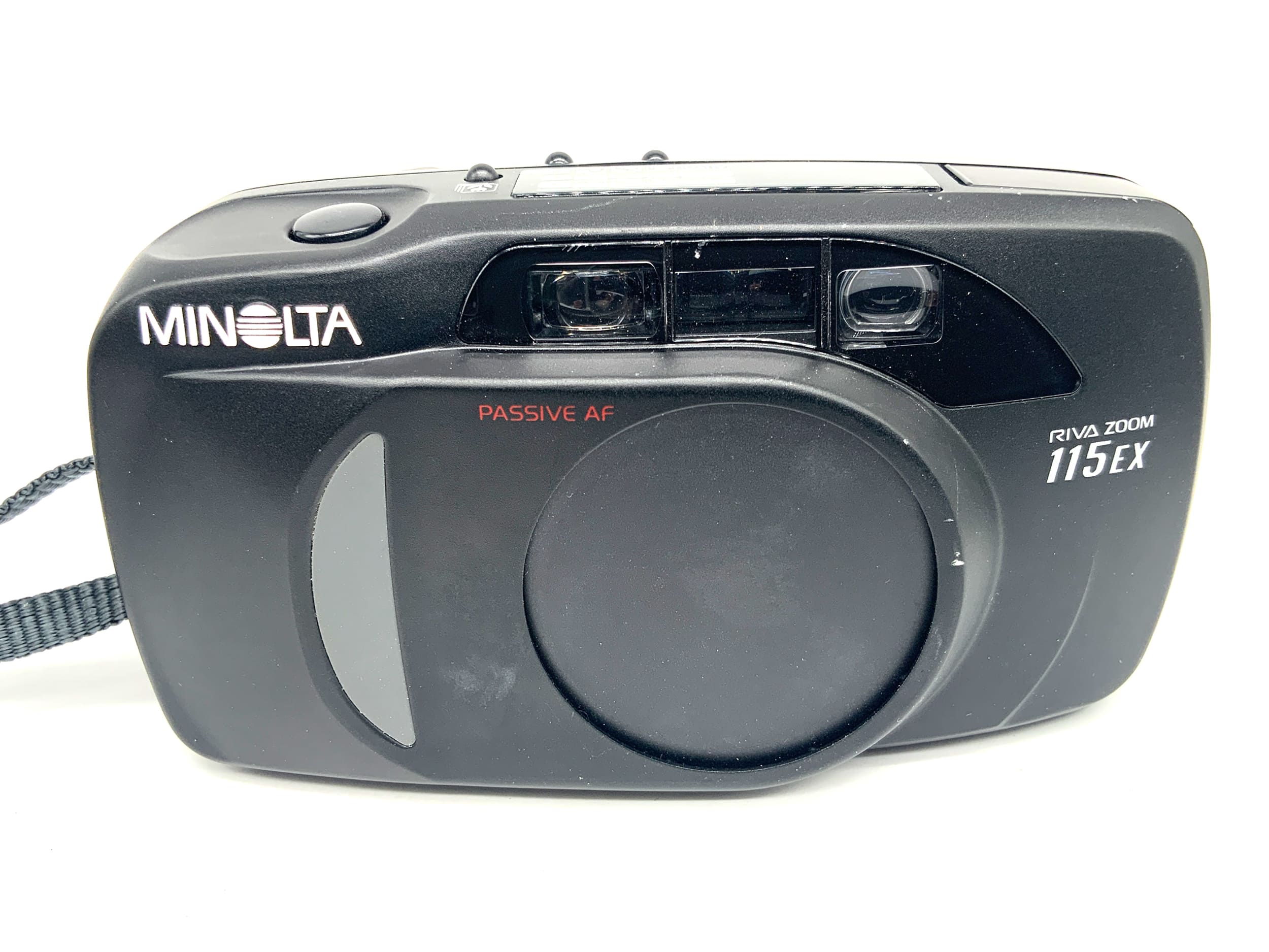Minolta Riva Zoom 115EX Point&Shoot mit Aspherical zoom 38mm-115mm Macro