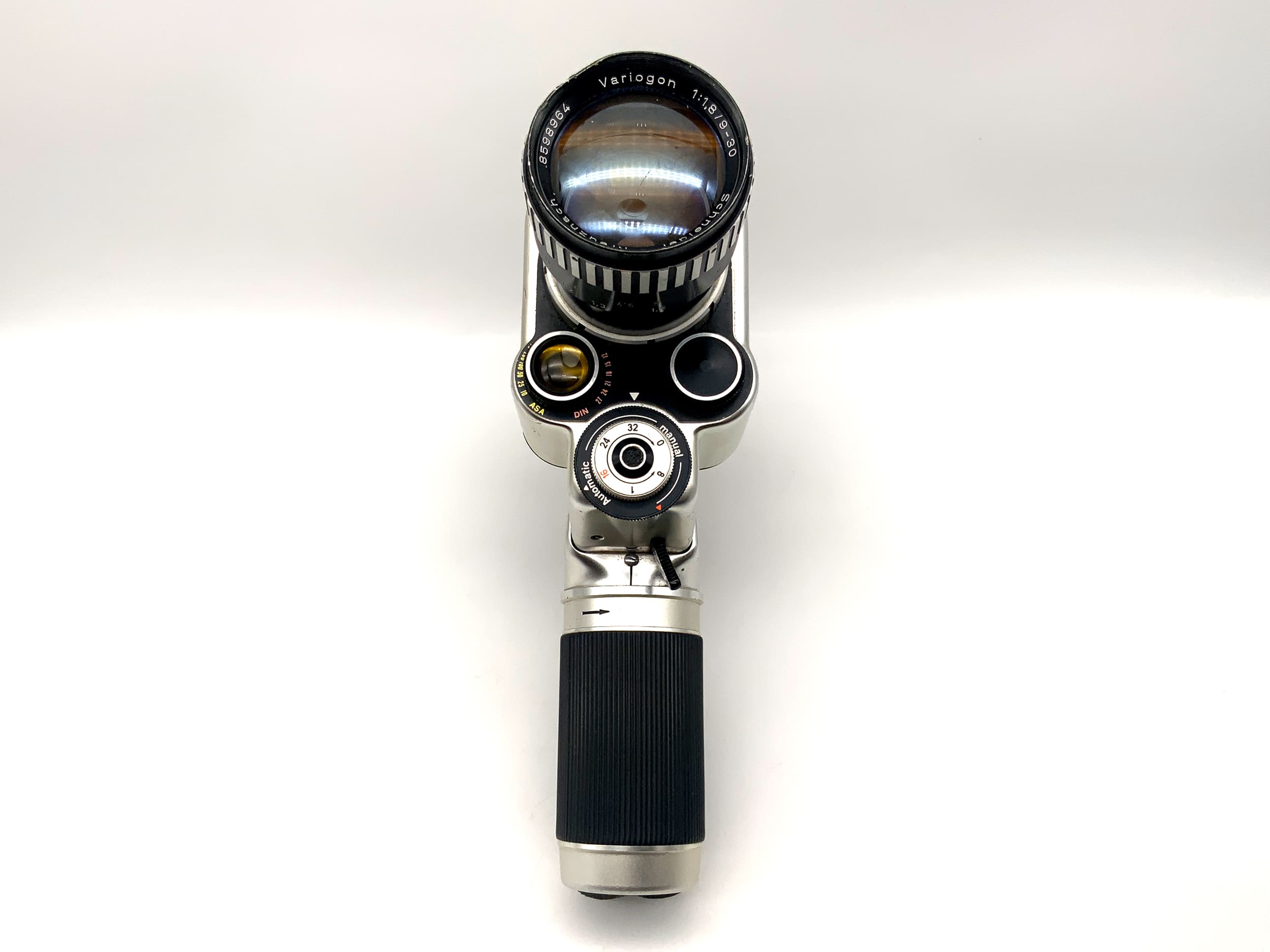 Carena Variogon Zoomex film camera with 1:1.8/9-30mm double 8mm film