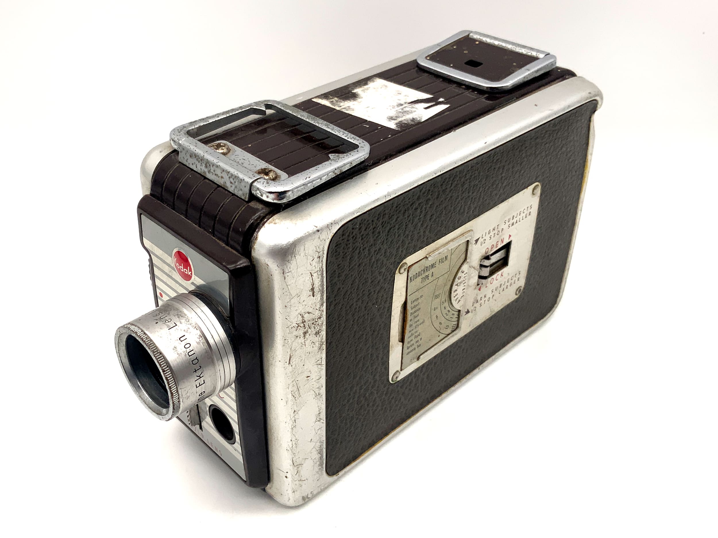Kodak Brownie film camera with Cine Ektanon Lens 13mm f/1.9 Super 8 film