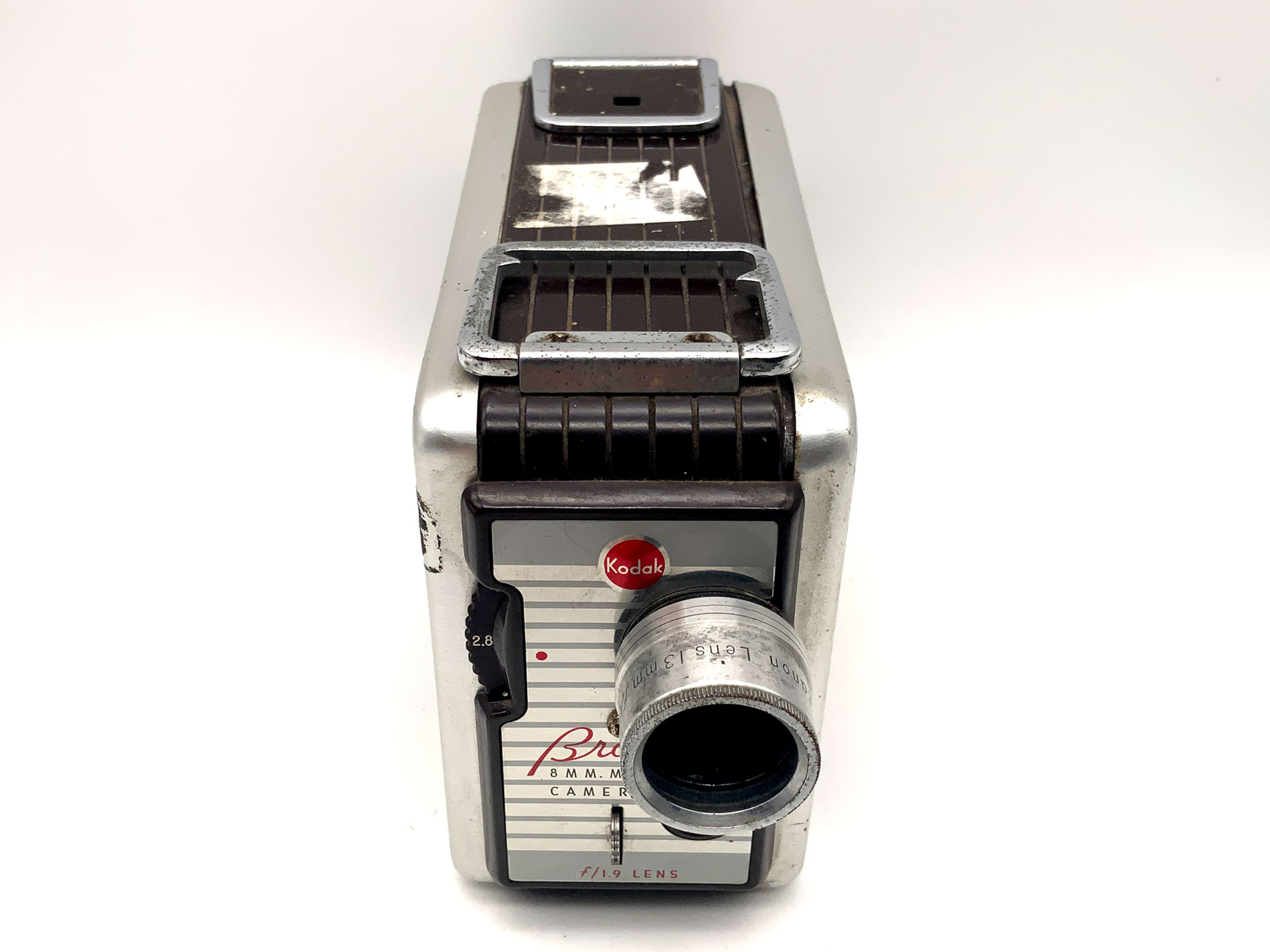 Kodak Brownie film camera with Cine Ektanon Lens 13mm f/1.9 Super 8 film