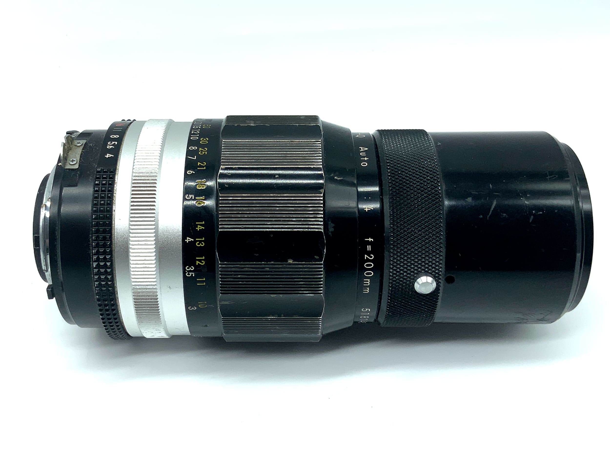 Nikon 200mm 1:4 lens Nikkor-Q Ai prime lens (Nikon F)
