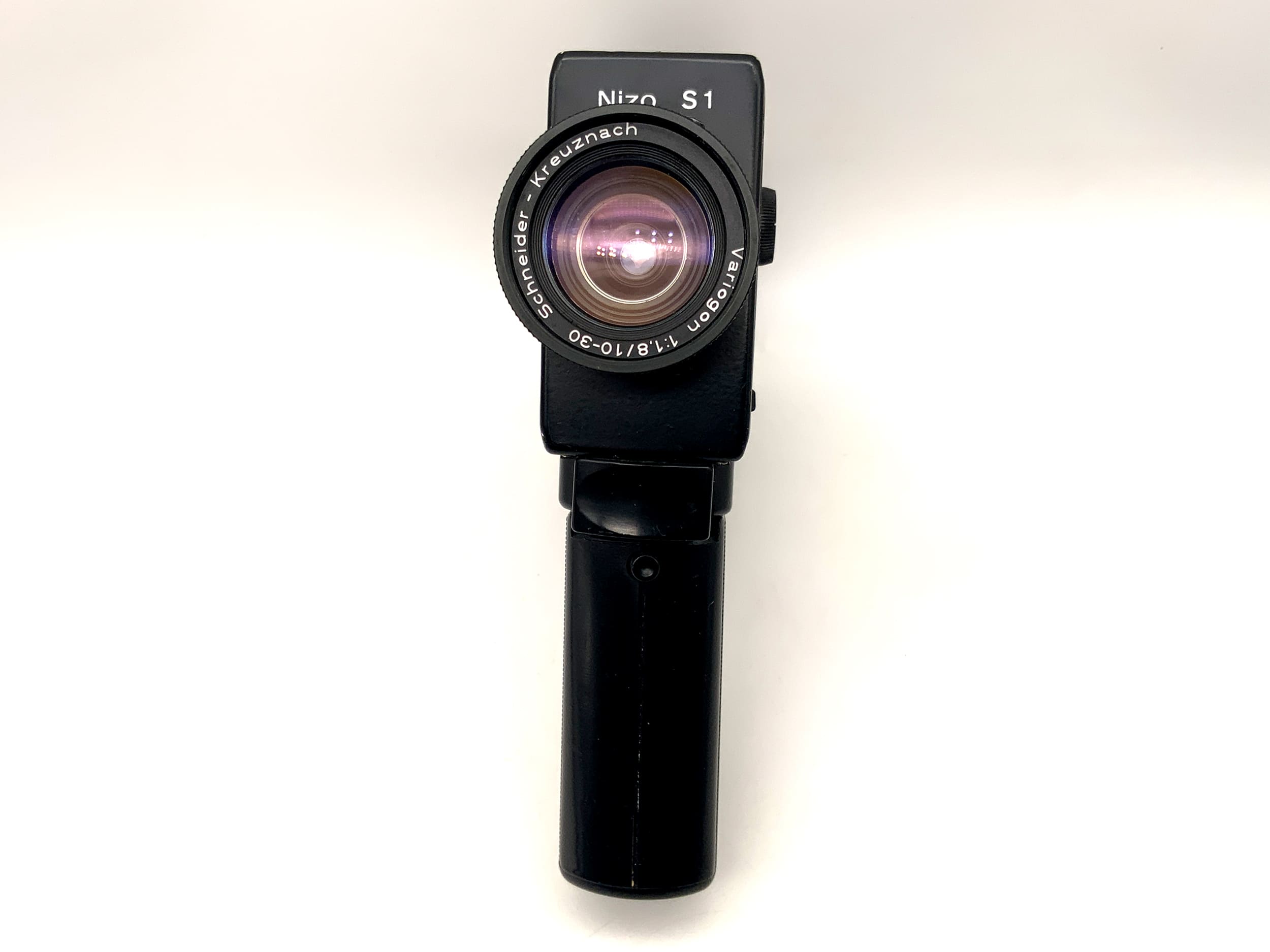 Braun Nizo S1 film camera with Variogon 1:1.8/10-30mm Super 8 lens